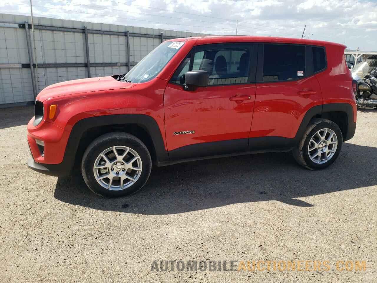 ZACNJDB16PPP15804 JEEP RENEGADE 2023