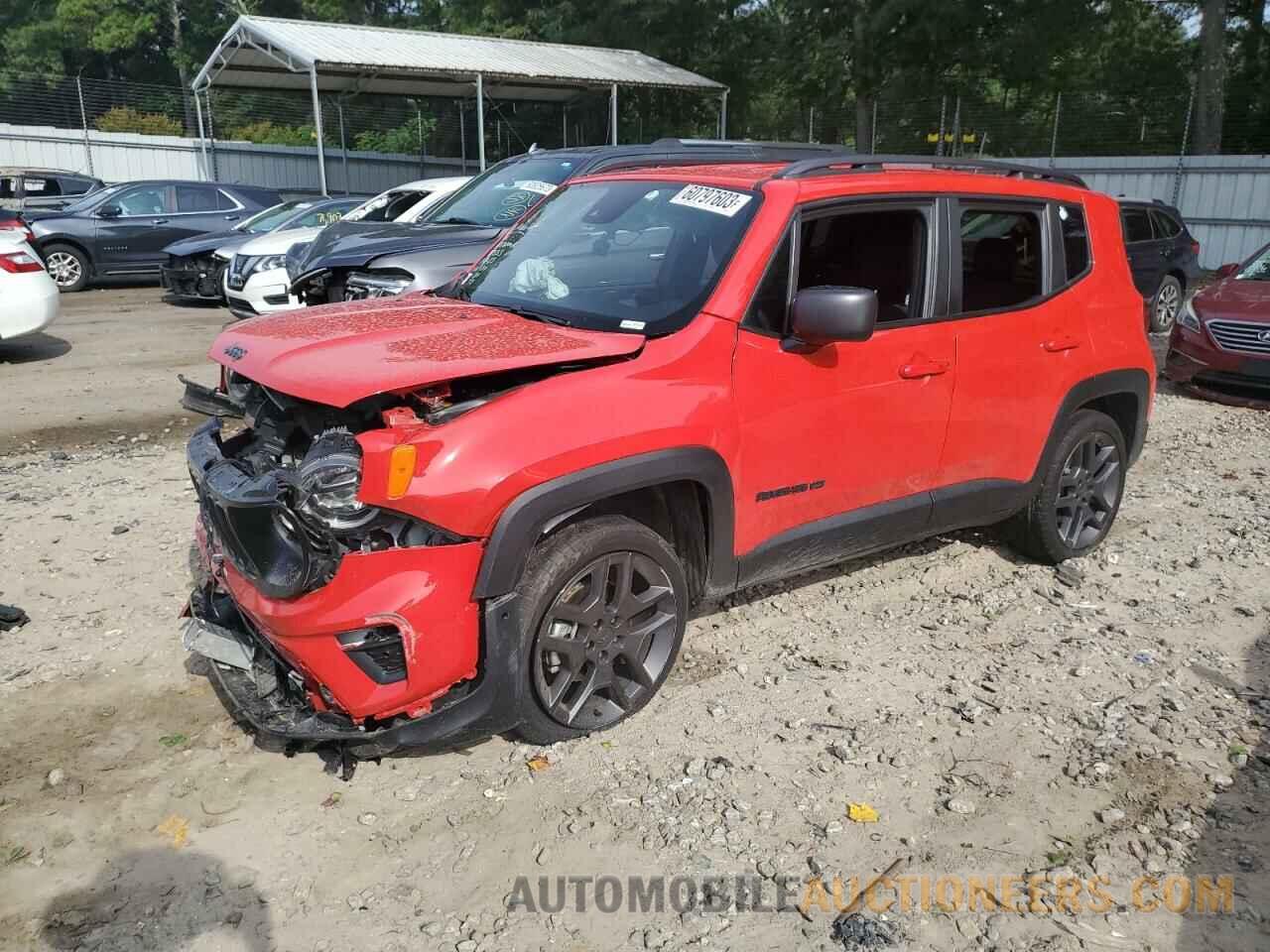 ZACNJDB17MPM66991 JEEP RENEGADE 2021