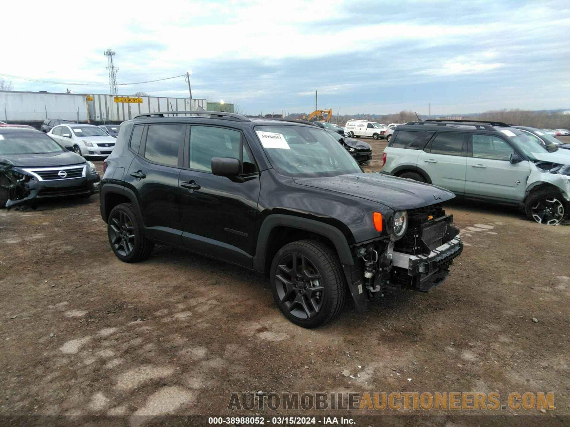 ZACNJDB17MPM67994 JEEP RENEGADE 2021