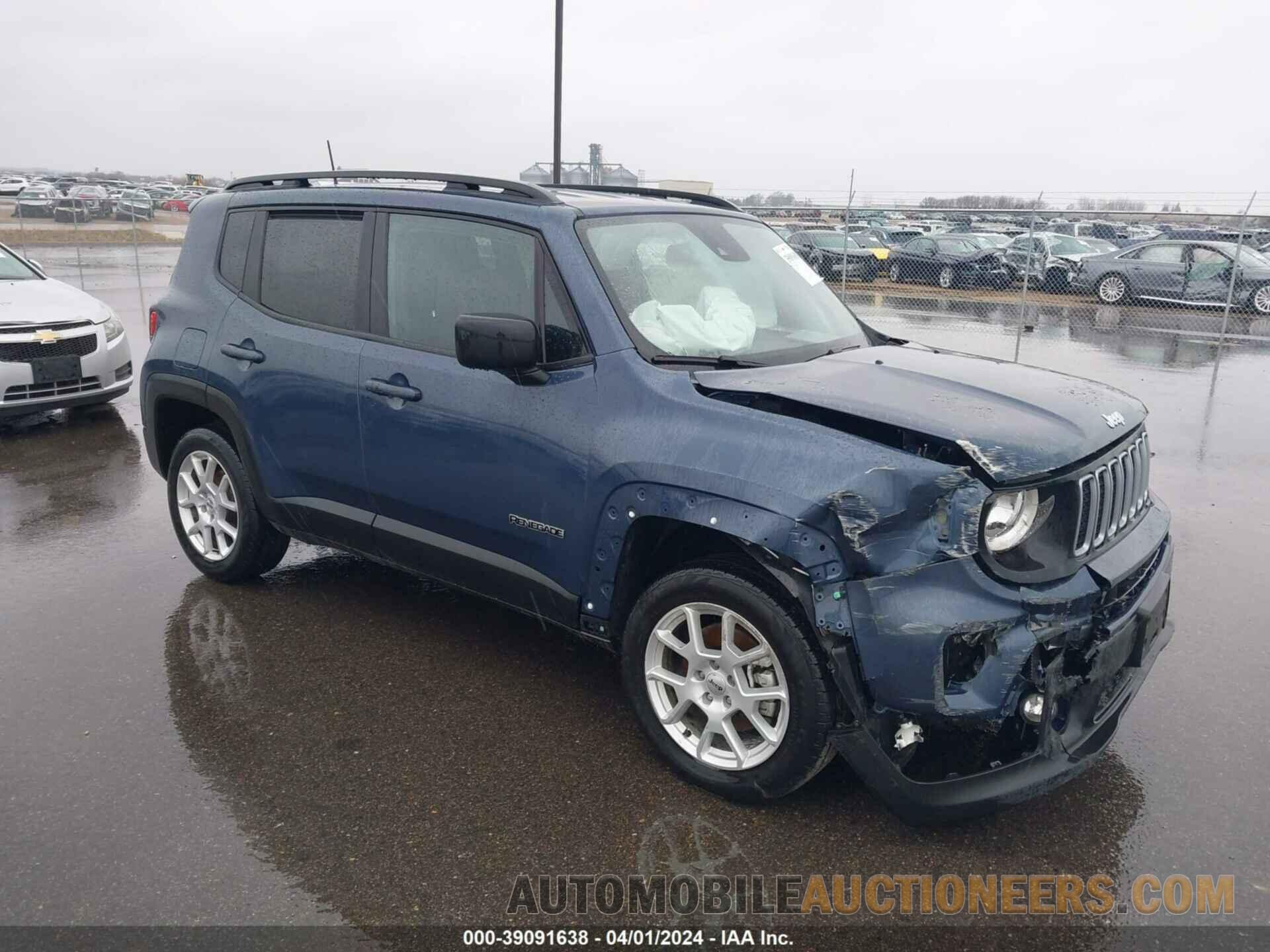 ZACNJDB17NPN44476 JEEP RENEGADE 2022