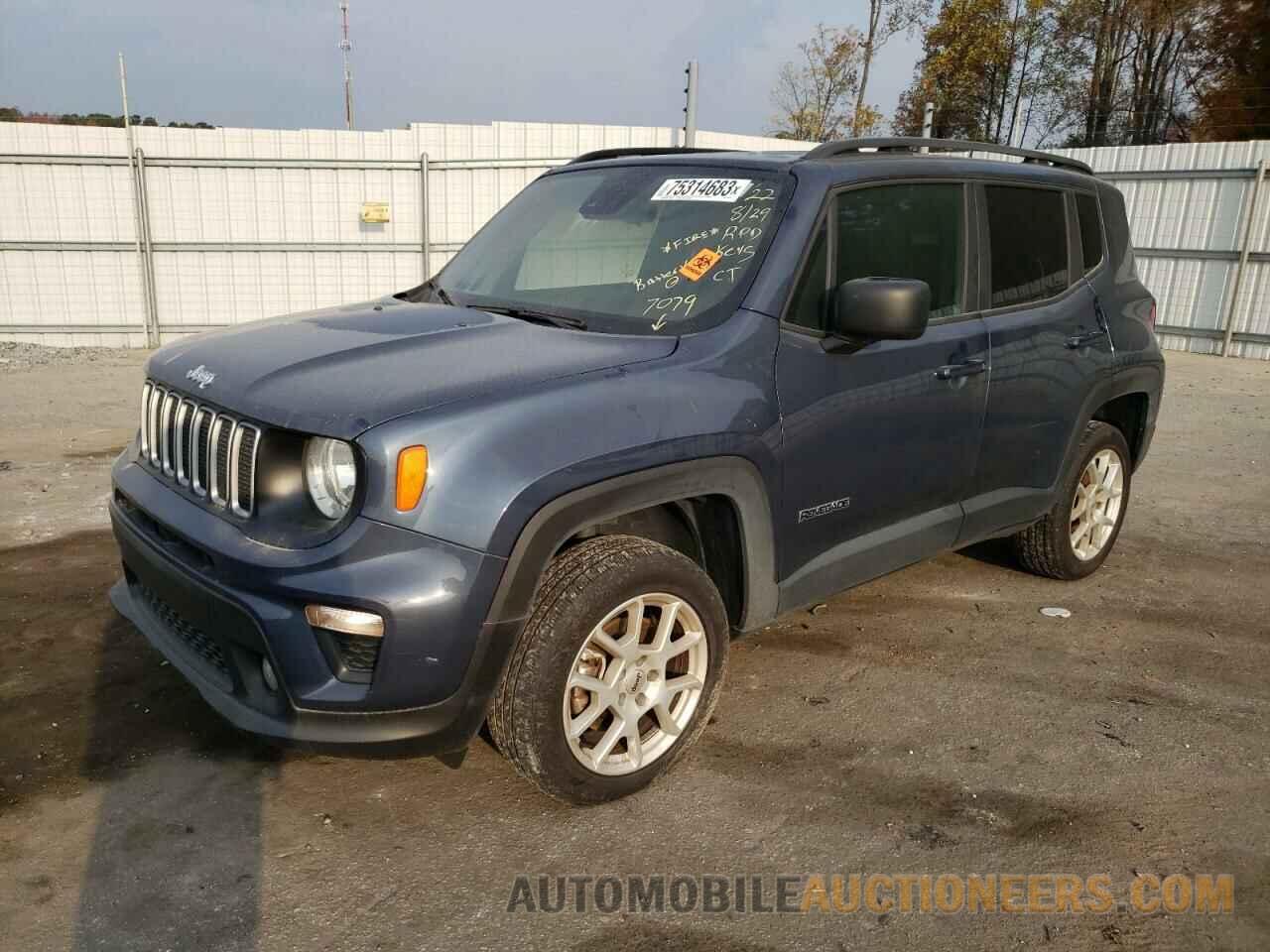 ZACNJDB17NPN57079 JEEP RENEGADE 2022