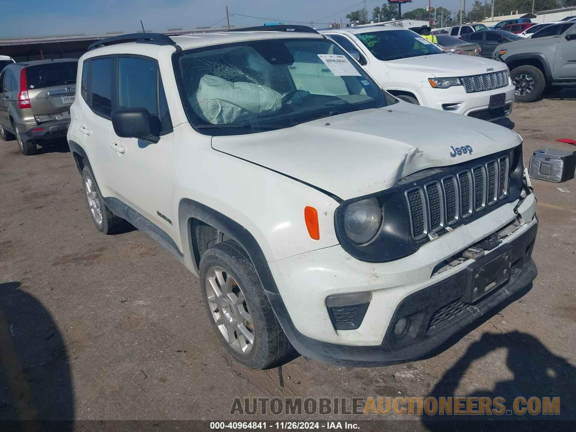 ZACNJDB17NPN62718 JEEP RENEGADE 2022