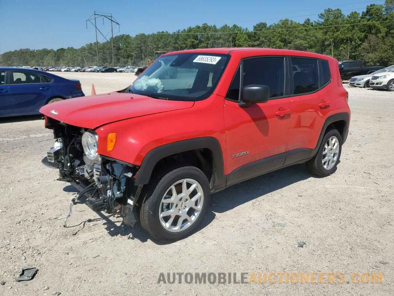 ZACNJDB17PPP18789 JEEP RENEGADE 2023