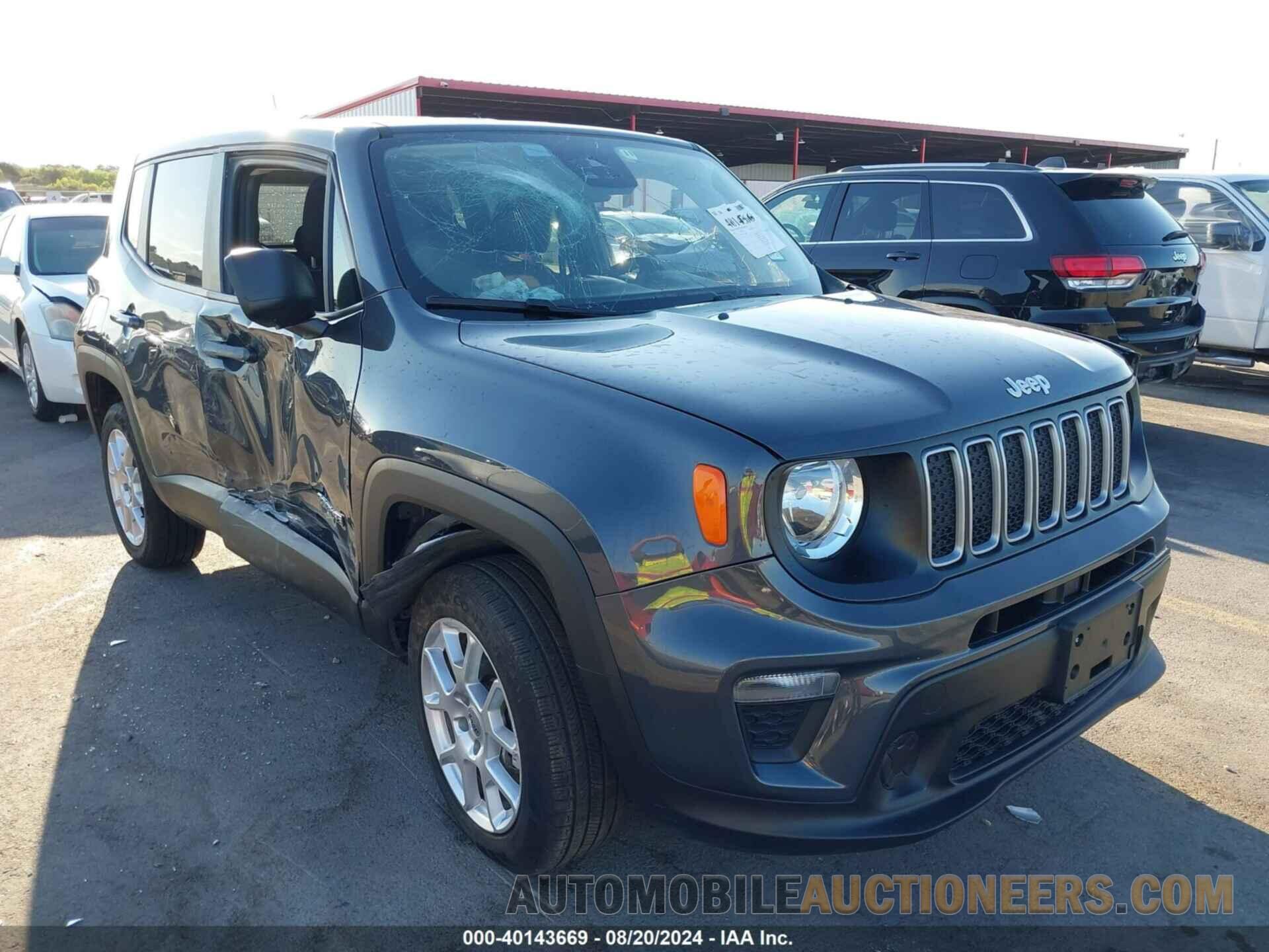 ZACNJDB17PPP57639 JEEP RENEGADE 2023