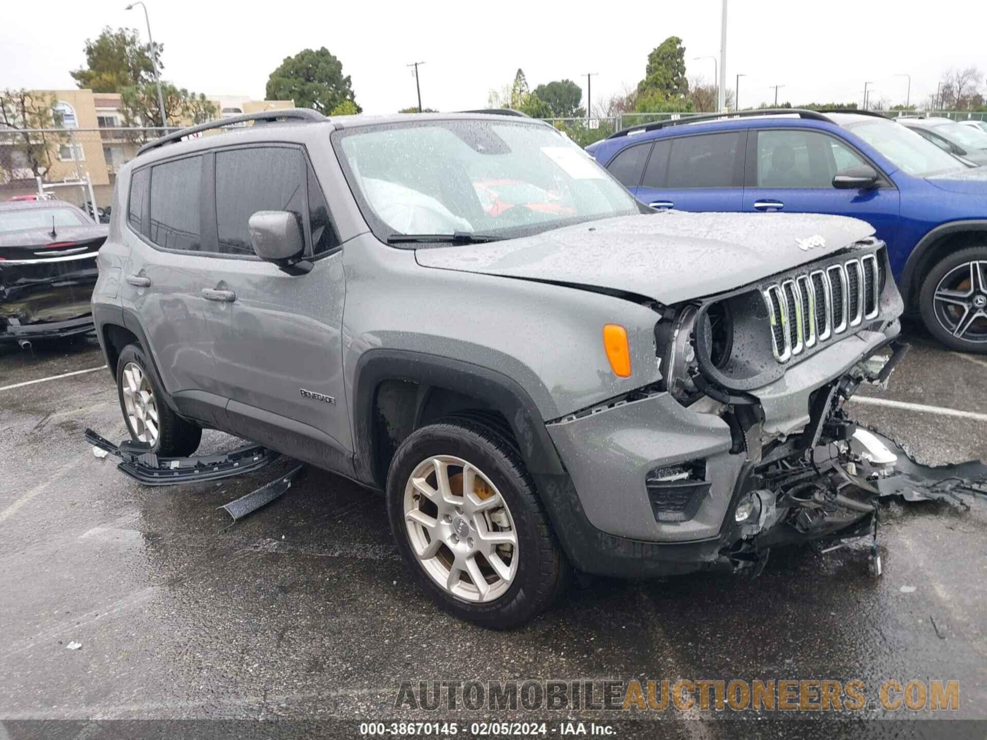 ZACNJDB18MPN24476 JEEP RENEGADE 2021