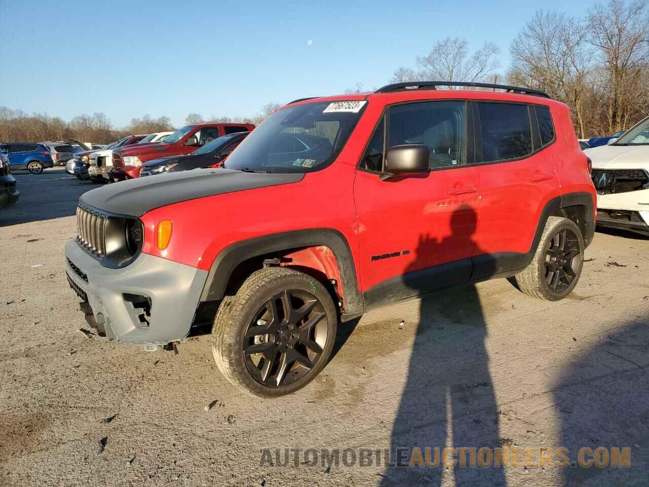 ZACNJDB18MPN32612 JEEP RENEGADE 2021