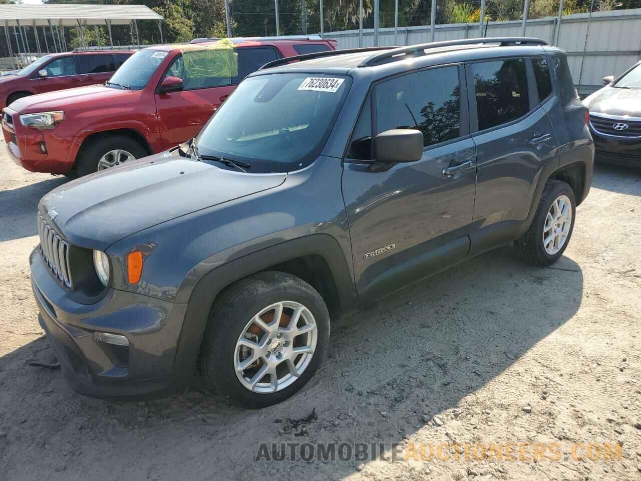 ZACNJDB18NPN43580 JEEP RENEGADE 2022