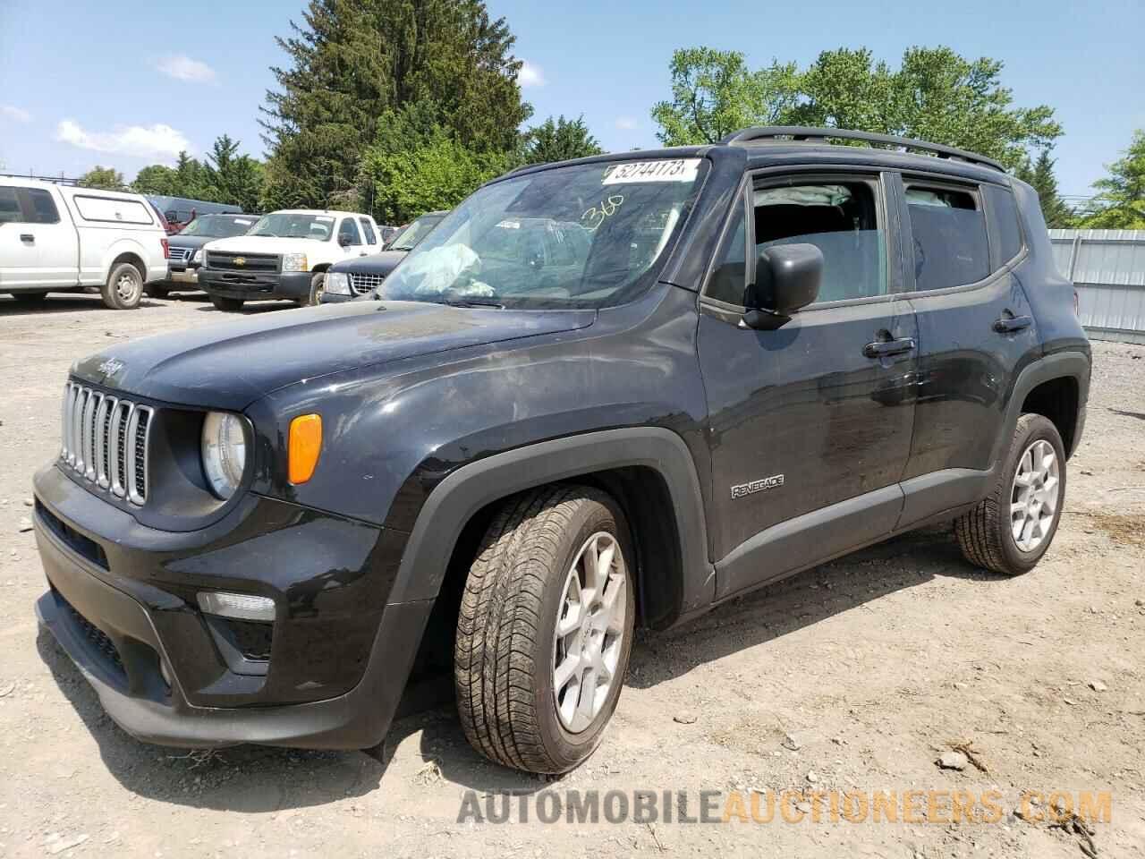 ZACNJDB18NPN44261 JEEP RENEGADE 2022