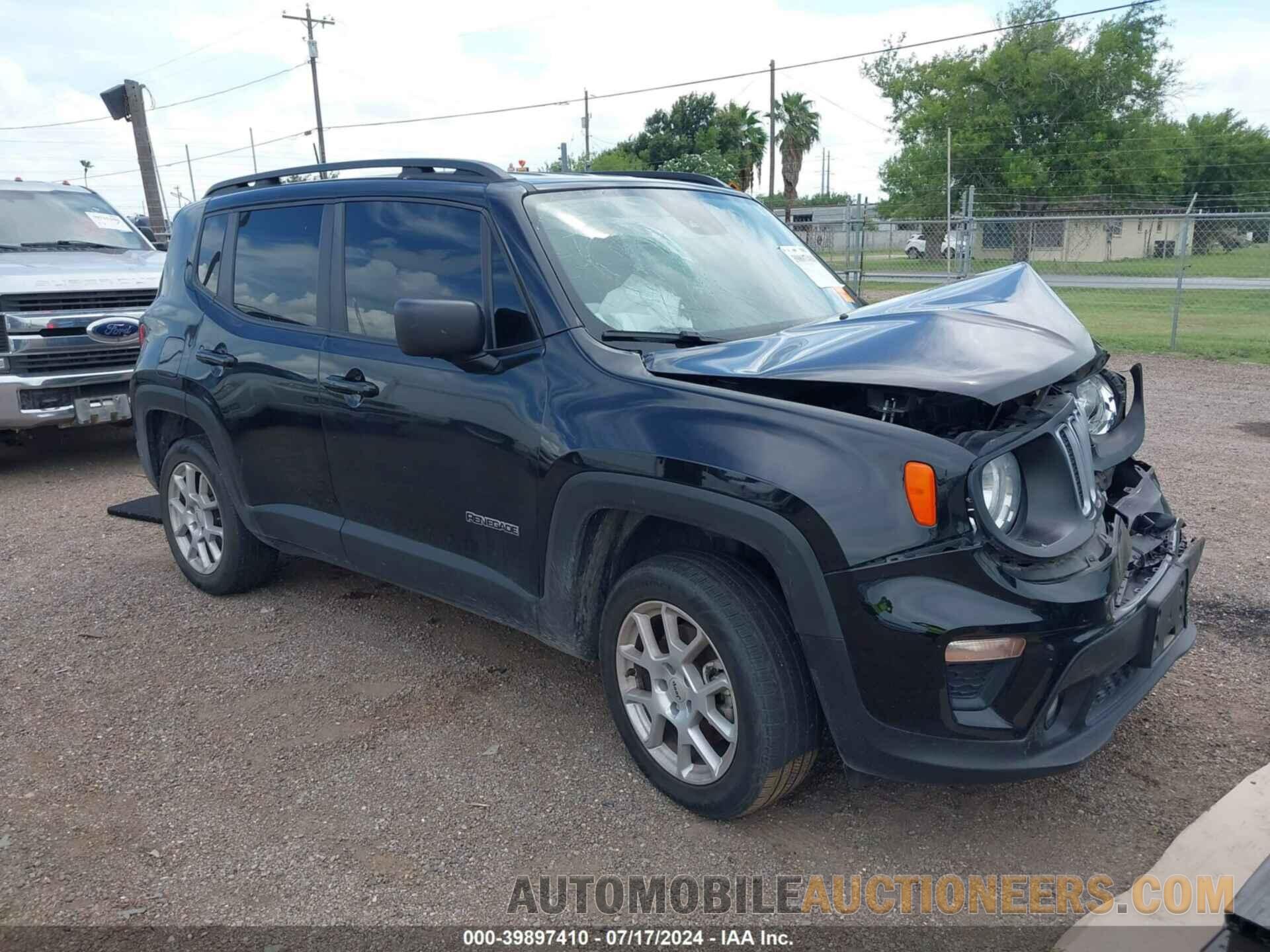 ZACNJDB18NPN51209 JEEP RENEGADE 2022