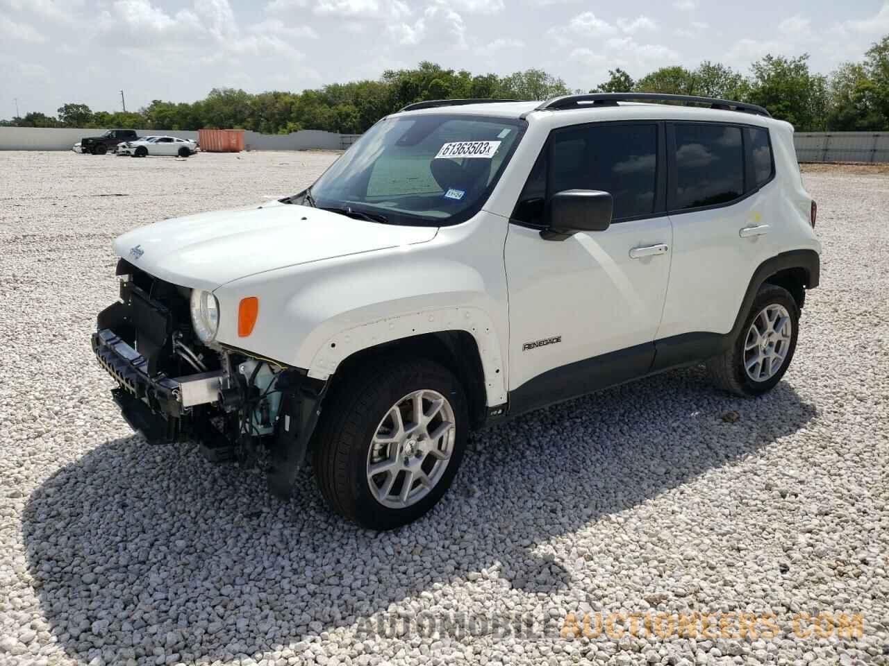 ZACNJDB18NPN68575 JEEP RENEGADE 2022