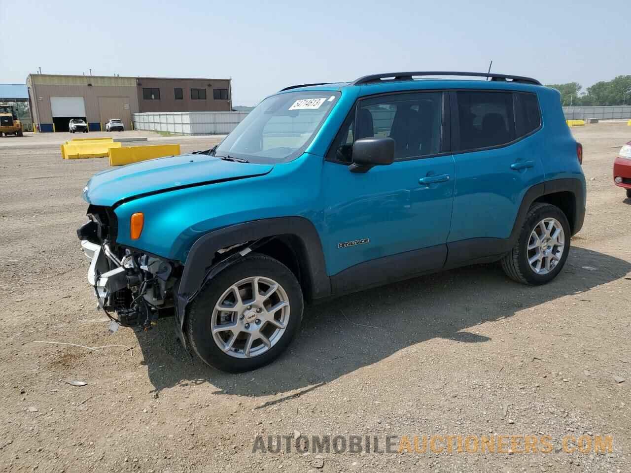 ZACNJDB18NPN69208 JEEP RENEGADE 2022