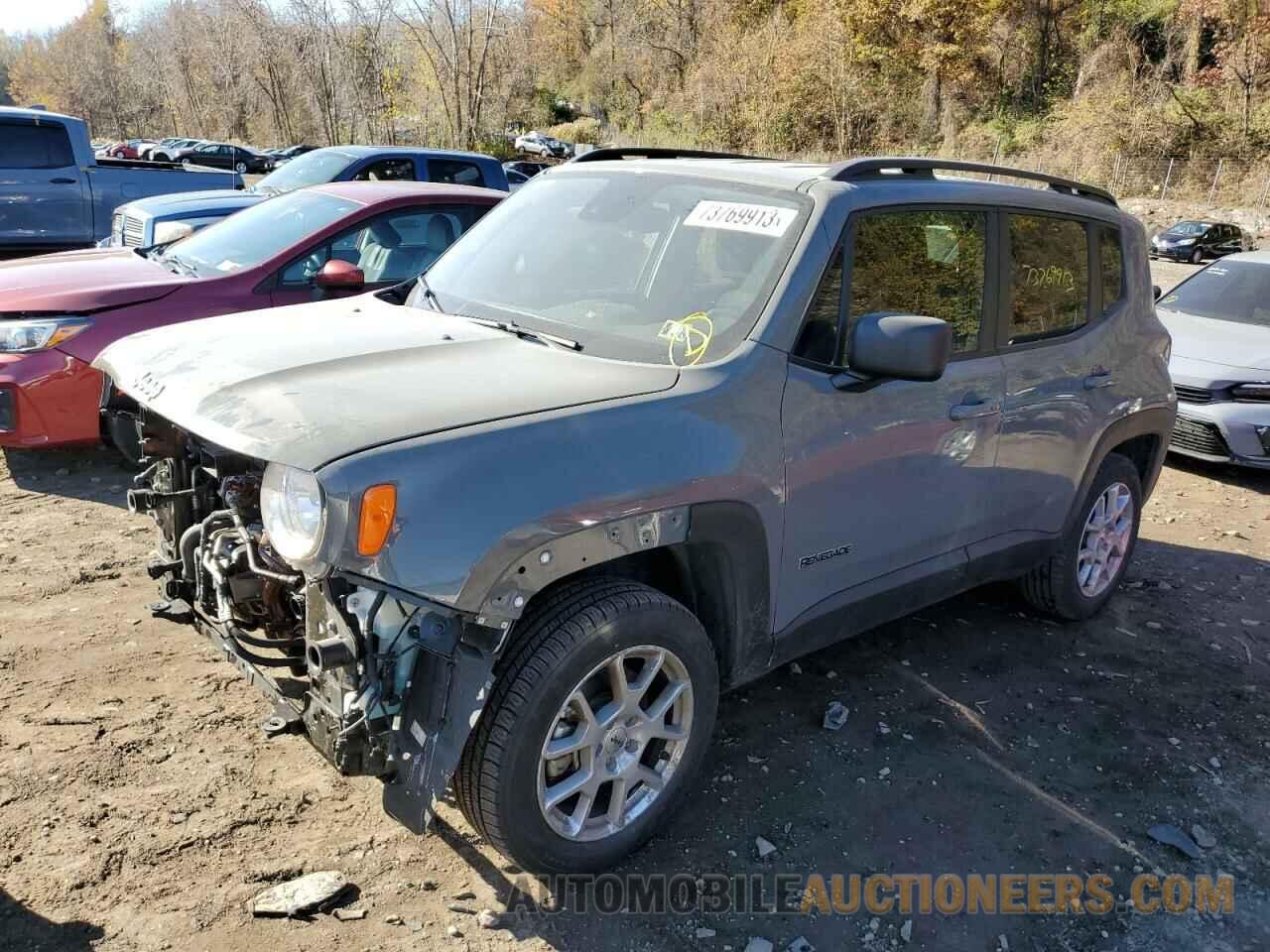 ZACNJDB18NPN70066 JEEP RENEGADE 2022