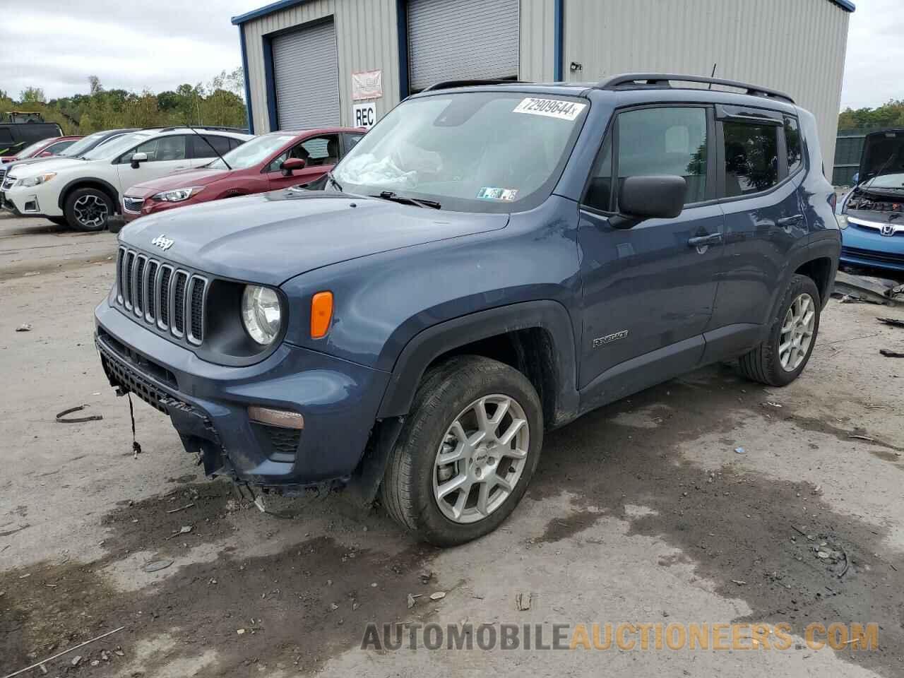 ZACNJDB18NPN70603 JEEP RENEGADE 2022