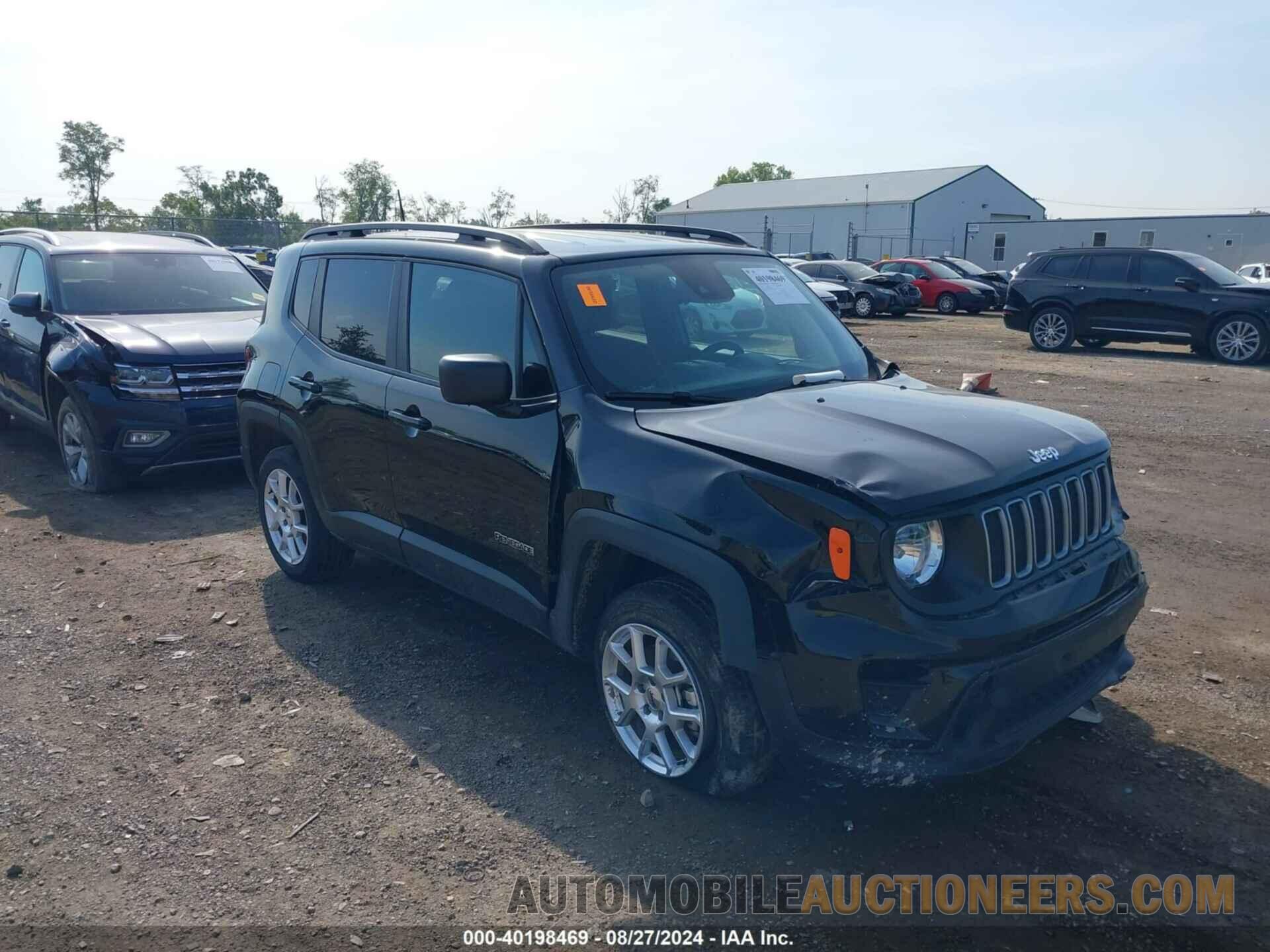 ZACNJDB18NPN79432 JEEP RENEGADE 2022