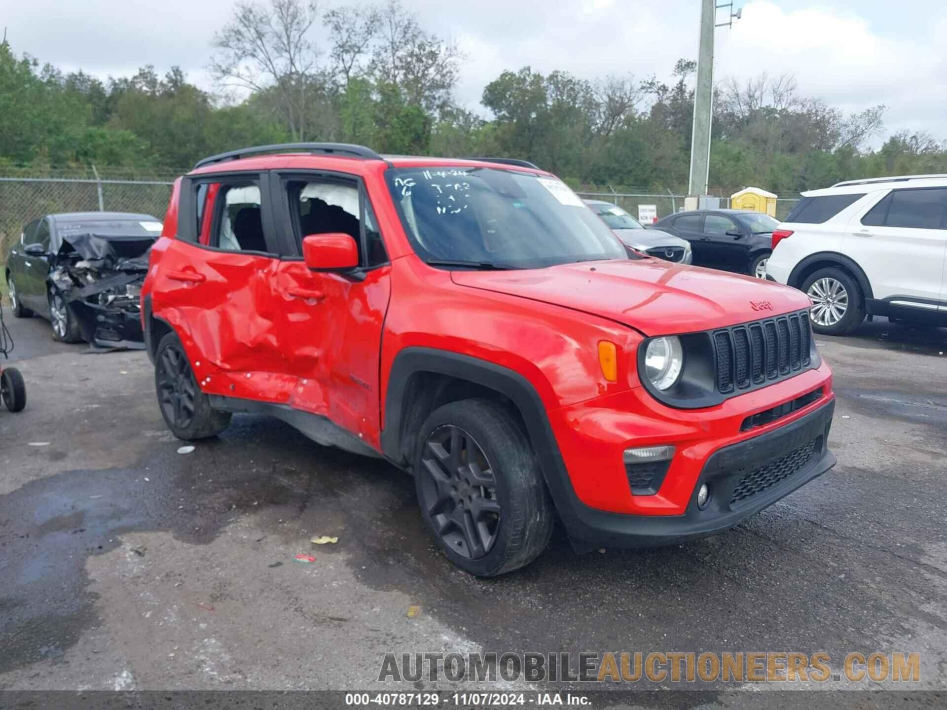 ZACNJDB18NPN80659 JEEP RENEGADE 2022