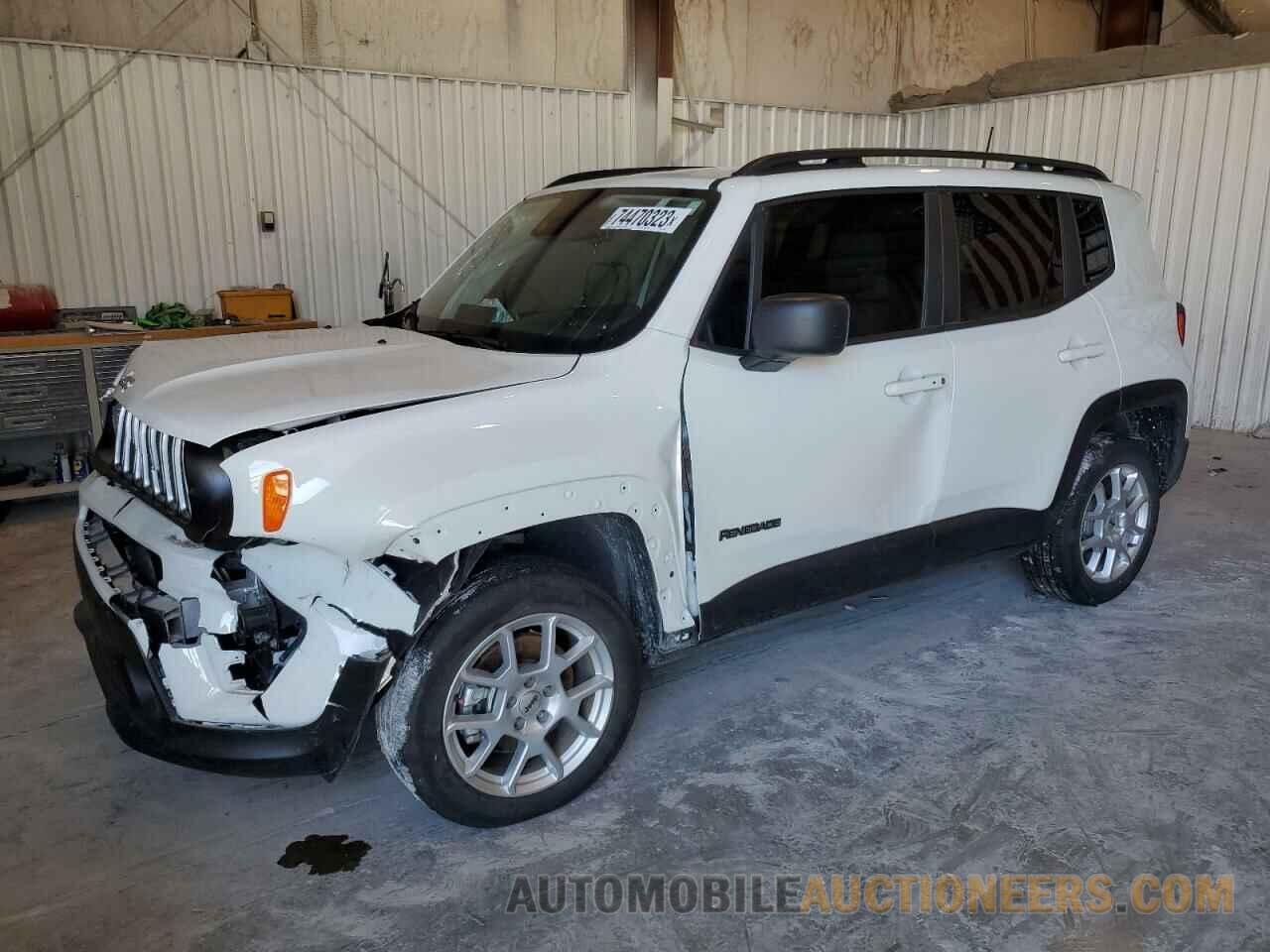 ZACNJDB18NPN92553 JEEP RENEGADE 2022