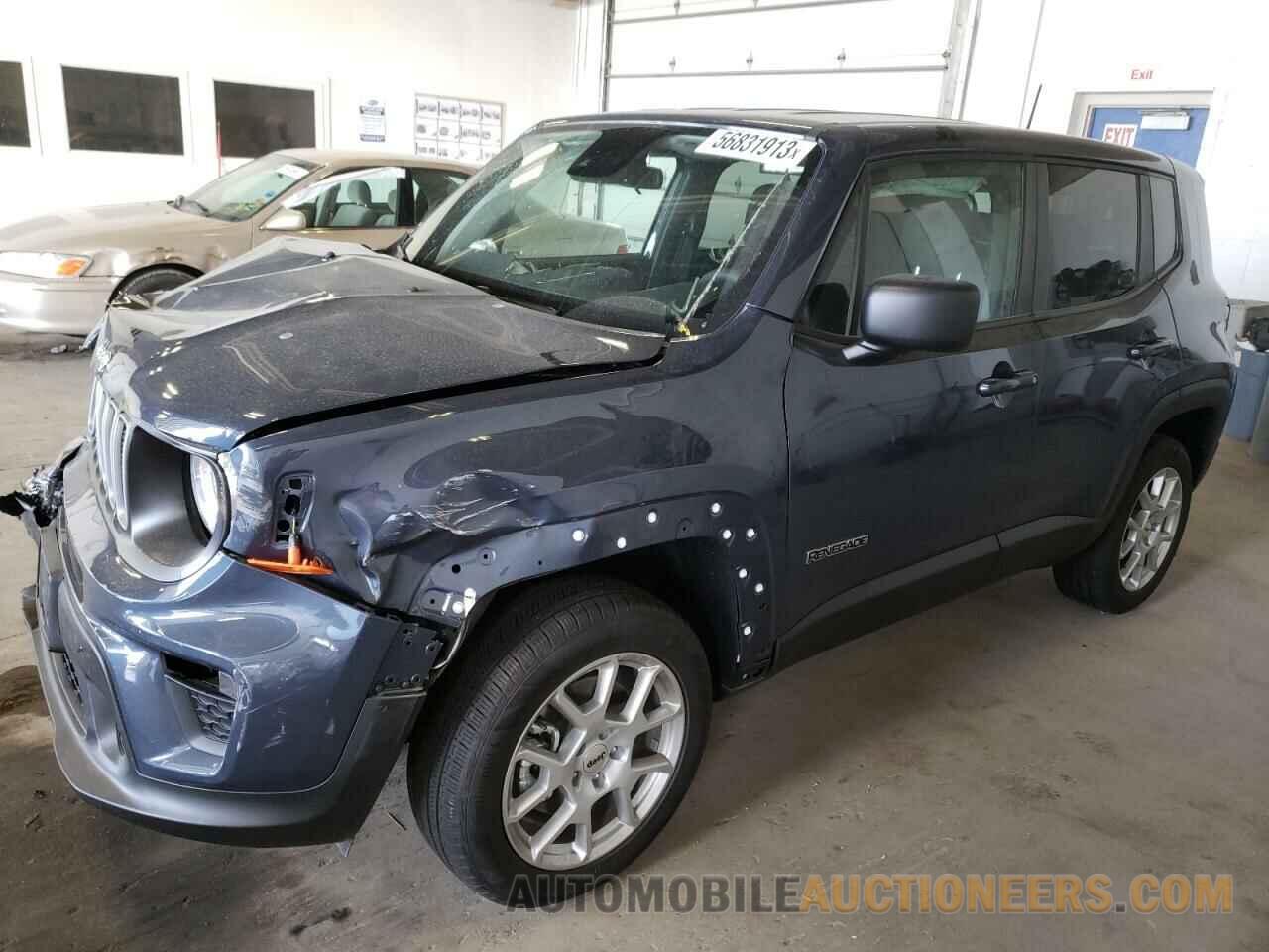 ZACNJDB18PPP24147 JEEP RENEGADE 2023