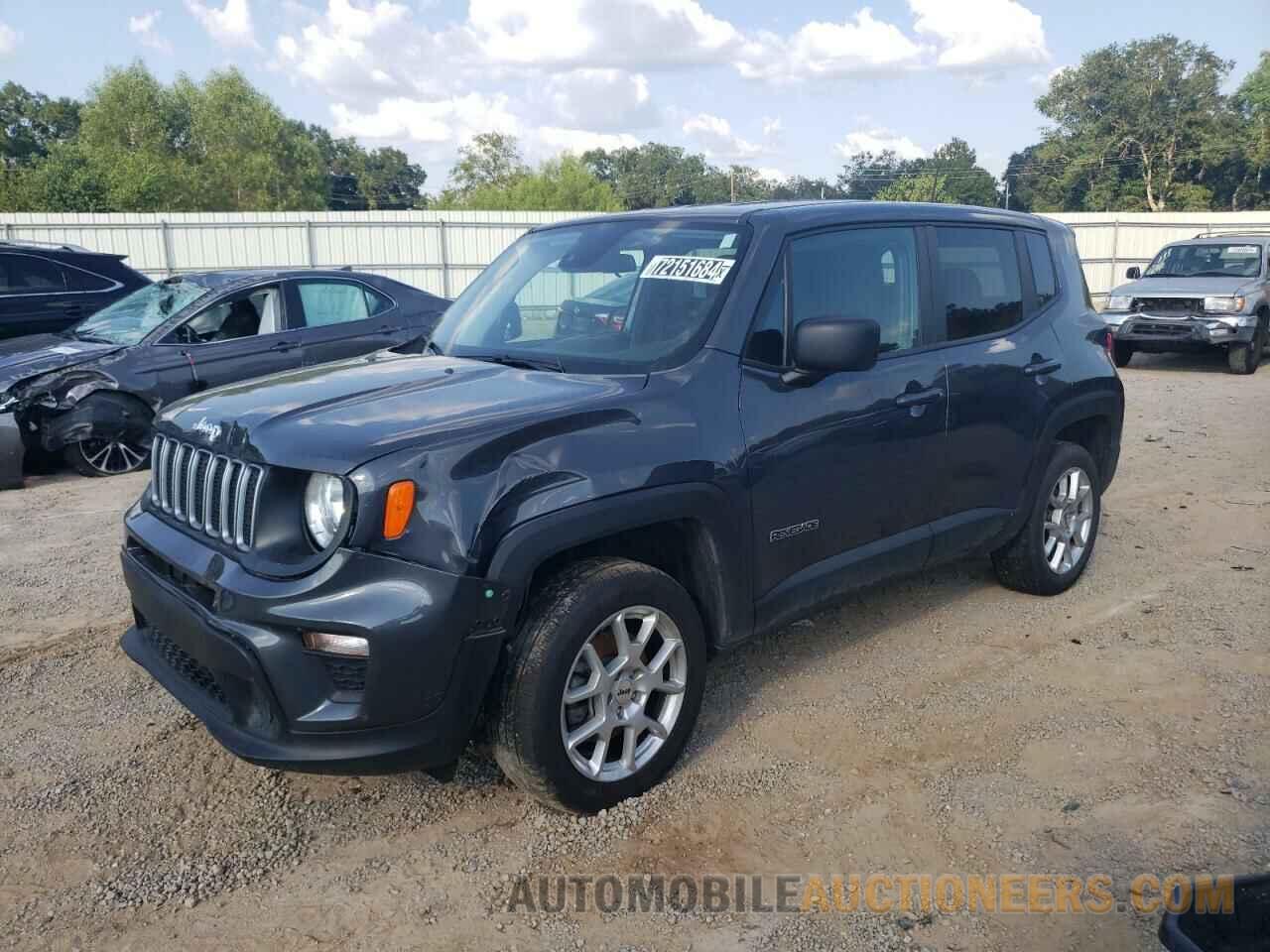 ZACNJDB18PPP57987 JEEP RENEGADE 2023