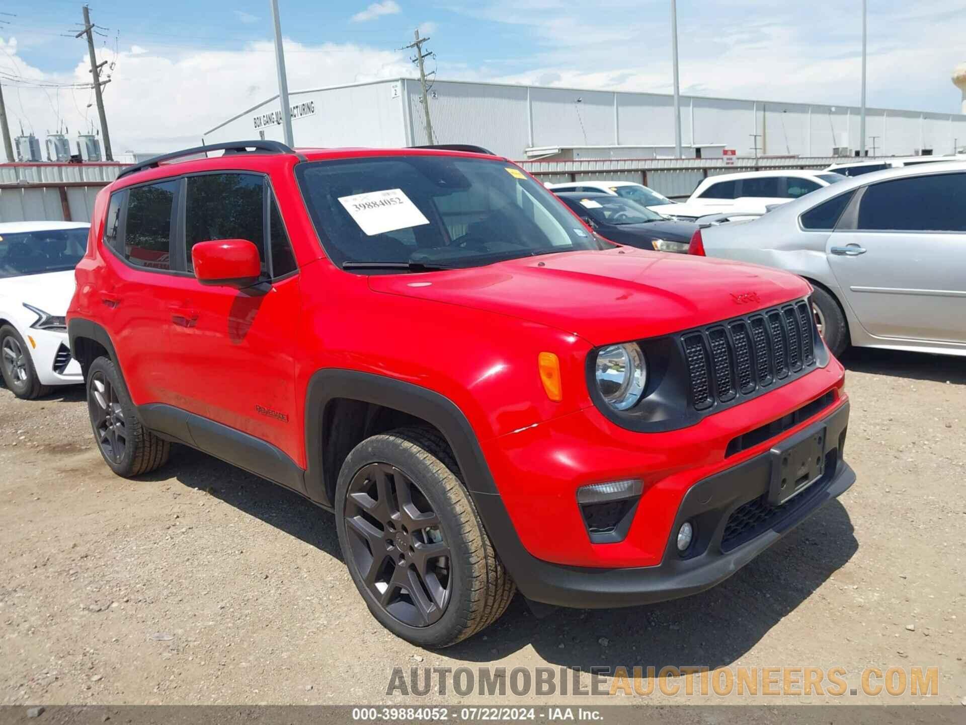 ZACNJDB19NPN70058 JEEP RENEGADE 2022