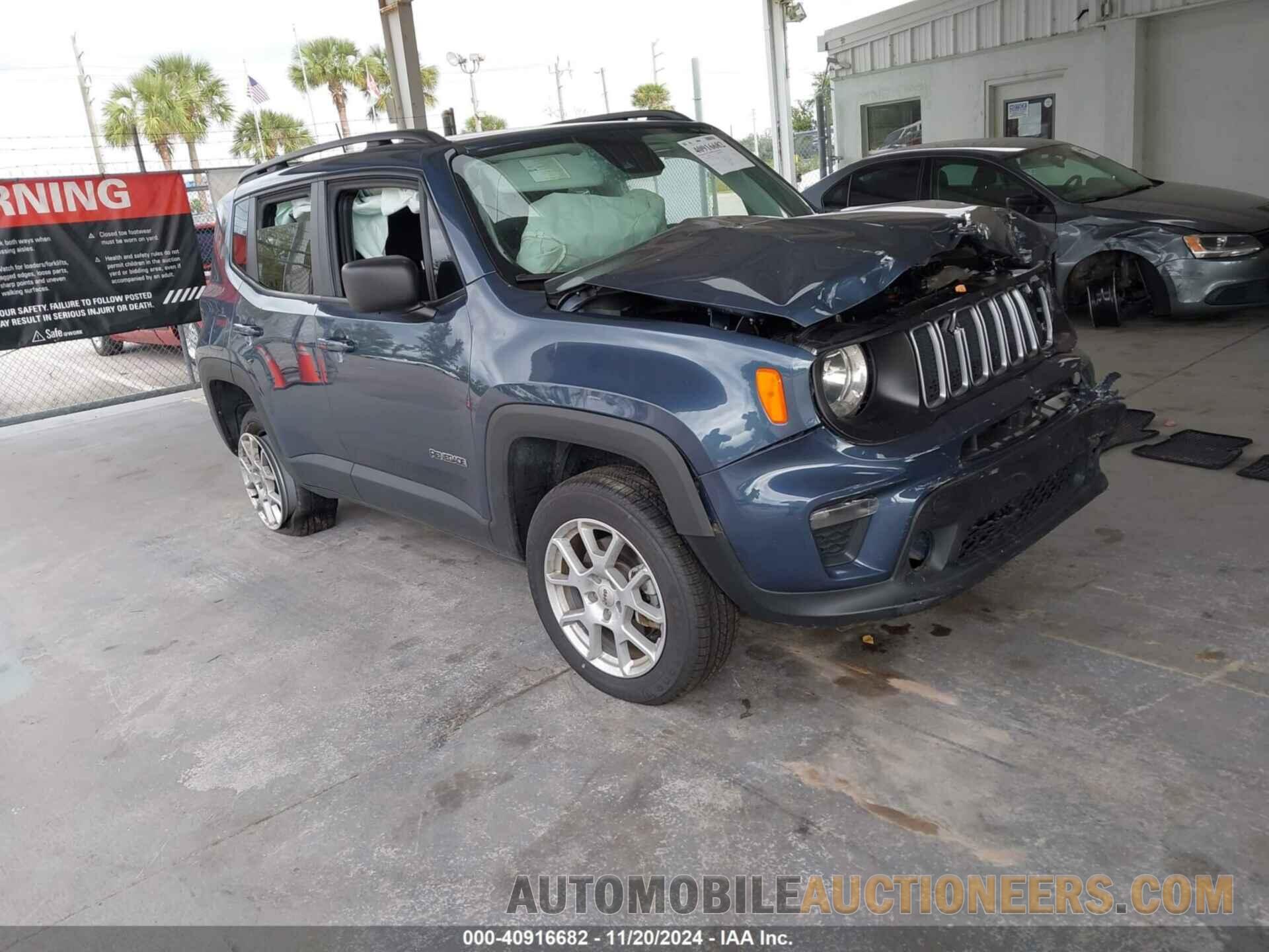 ZACNJDB19NPN72909 JEEP RENEGADE 2022