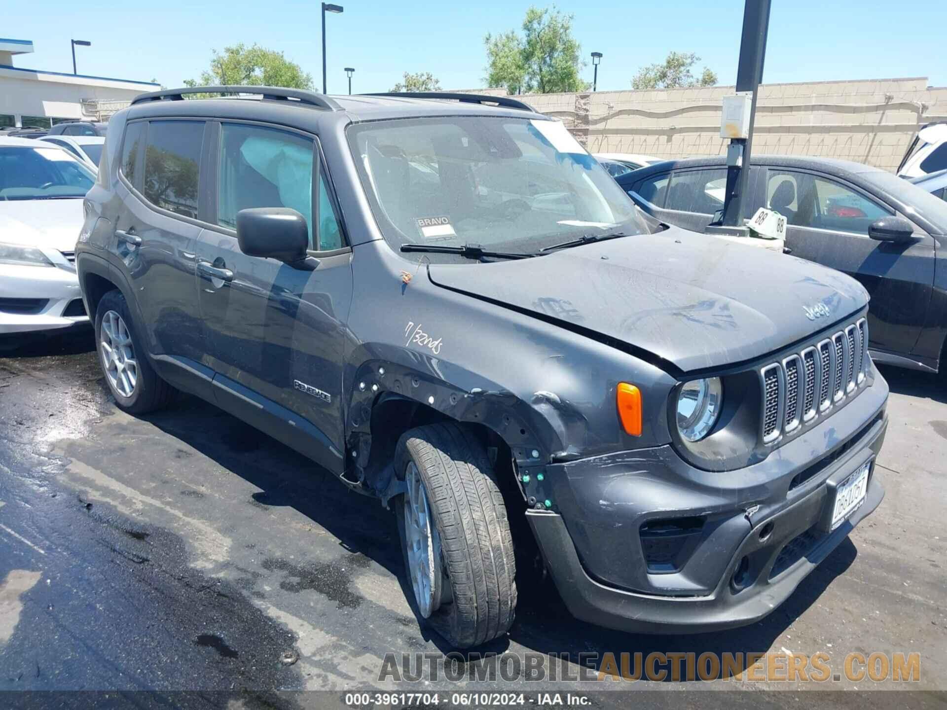 ZACNJDB19NPN83277 JEEP RENEGADE 2022