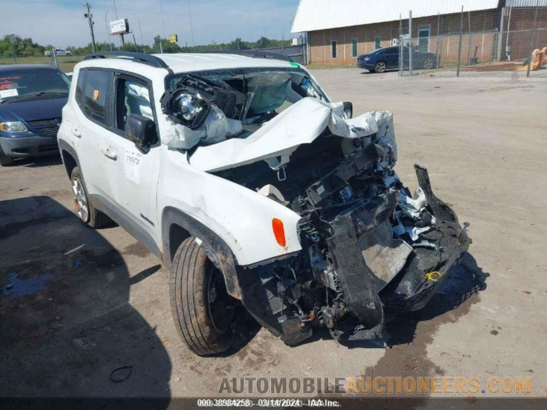 ZACNJDB19NPP01635 JEEP RENEGADE 2022