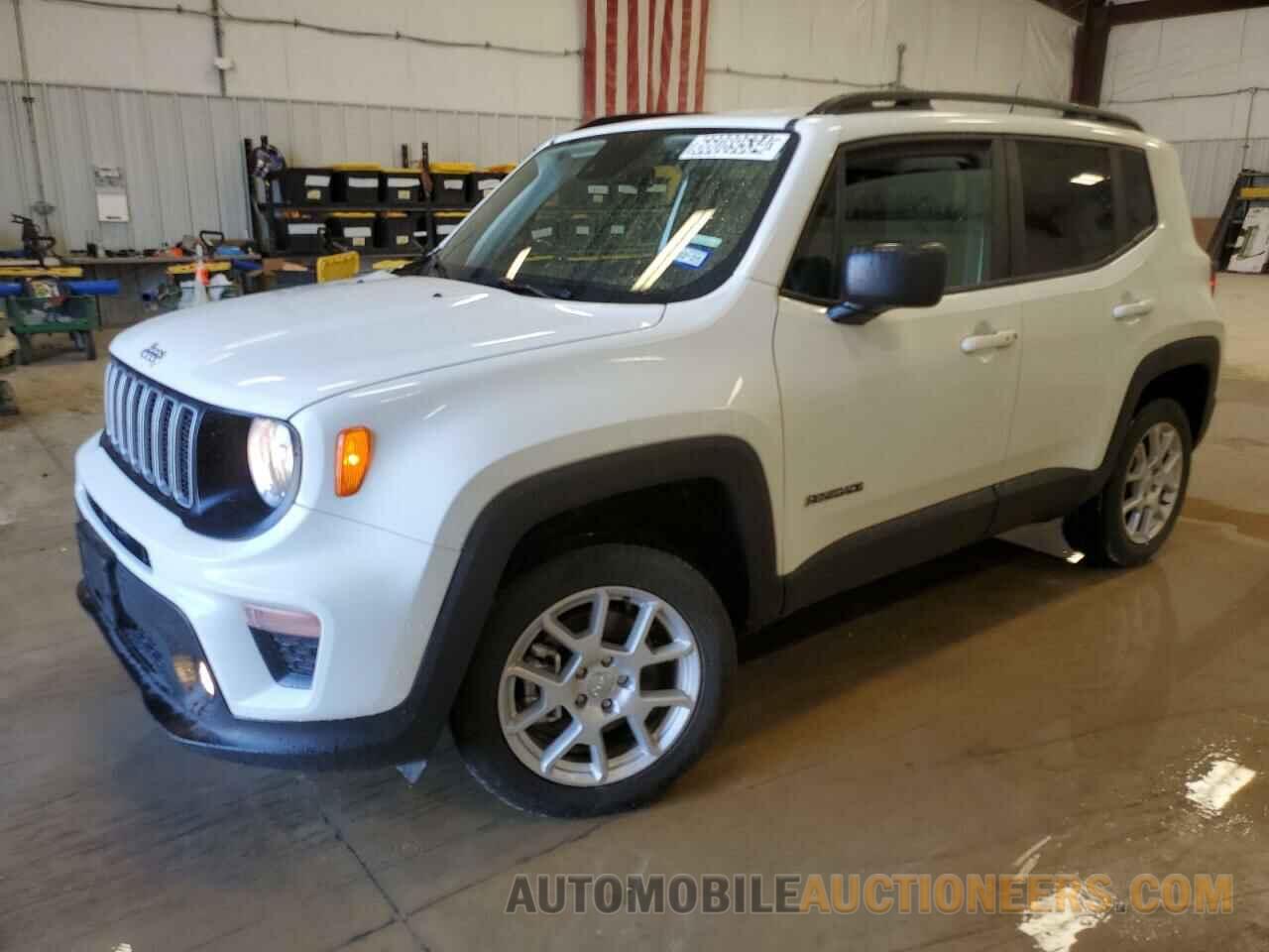 ZACNJDB19NPP01828 JEEP RENEGADE 2022