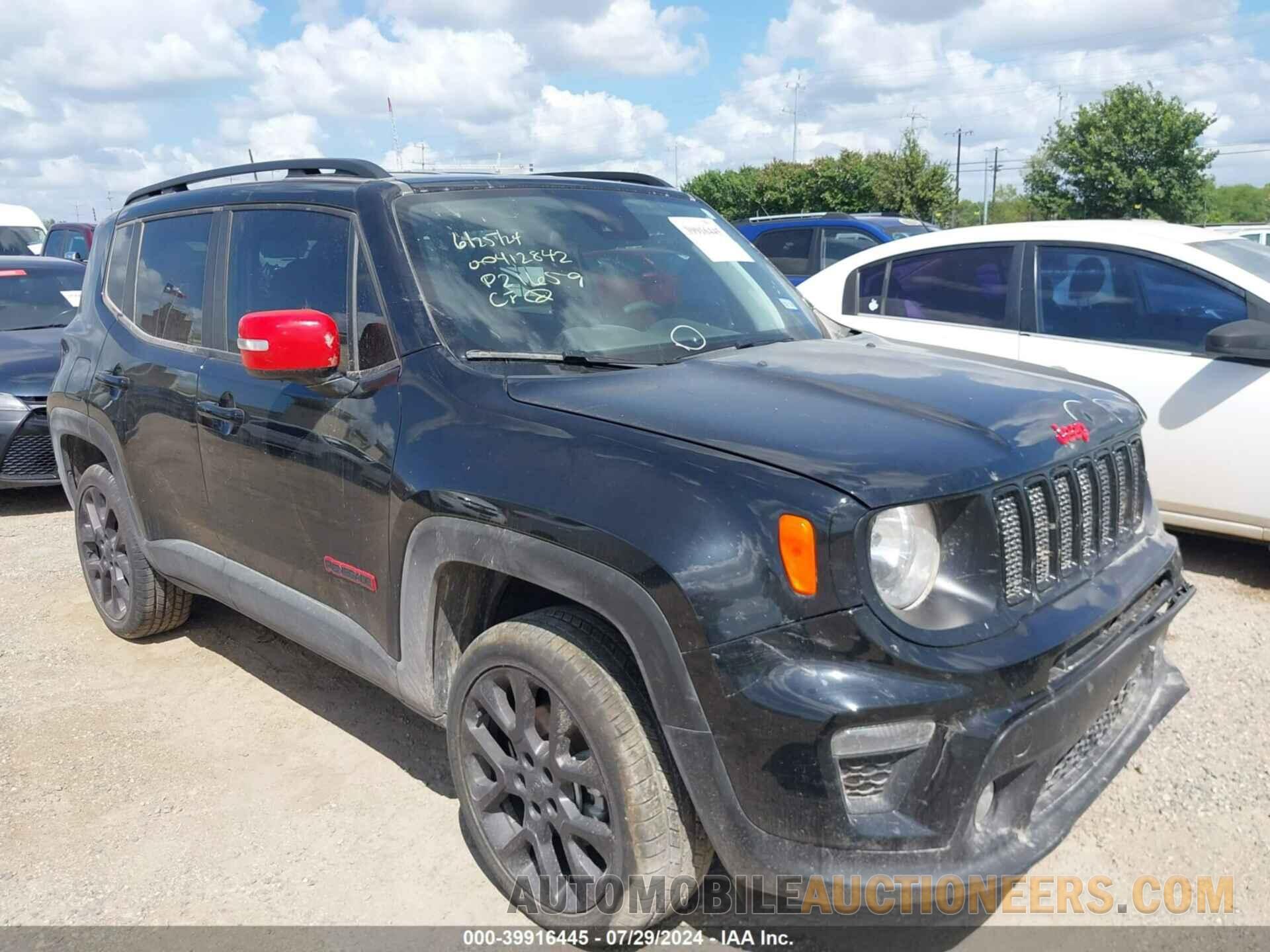 ZACNJDB19PPP21659 JEEP RENEGADE 2023