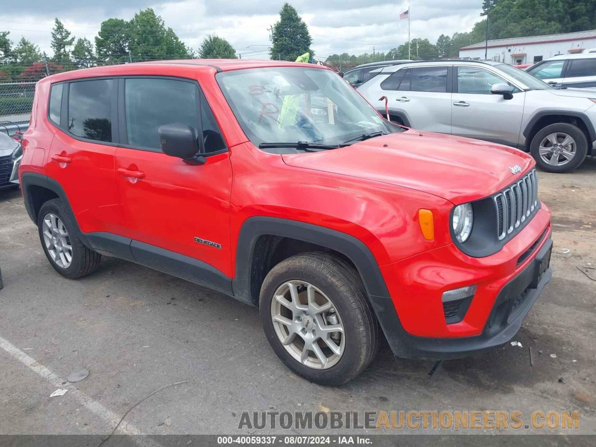 ZACNJDB19PPP68836 JEEP RENEGADE 2023