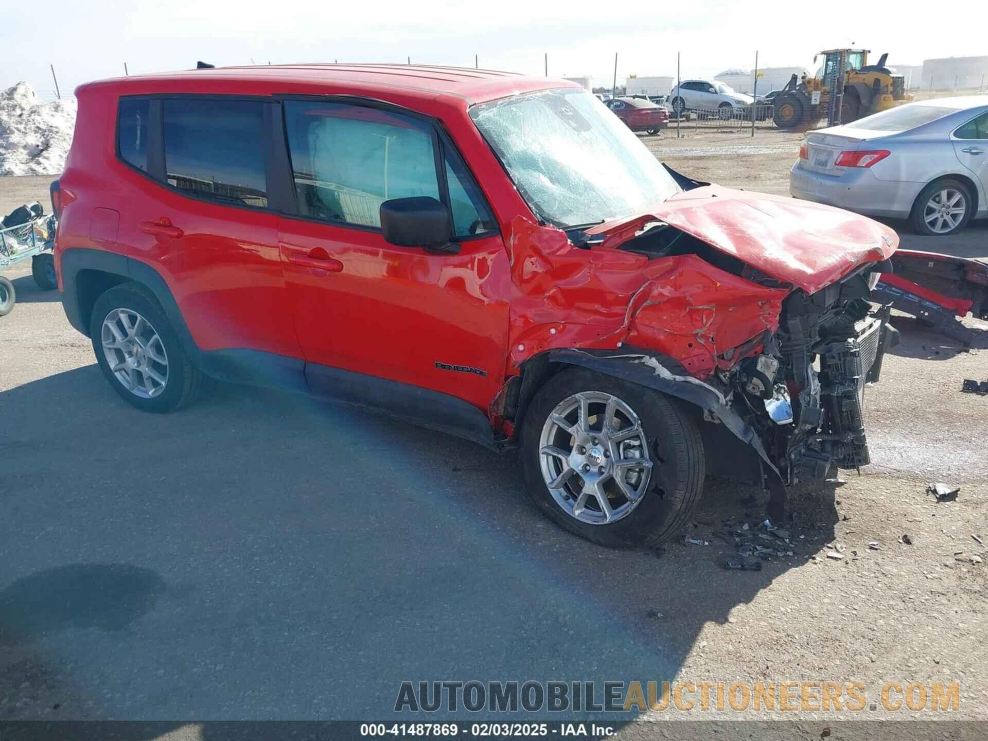 ZACNJDB19PPP68965 JEEP RENEGADE 2023