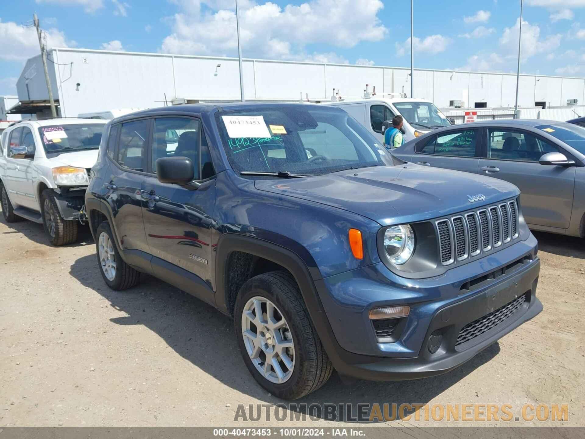 ZACNJDB19PPP71218 JEEP RENEGADE 2023