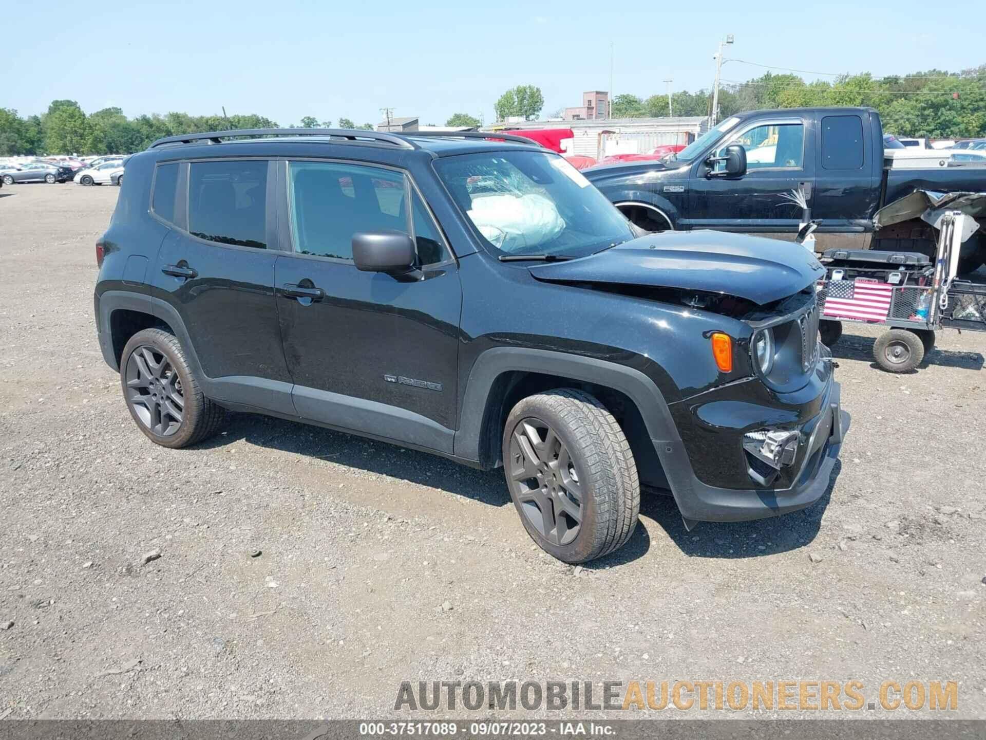 ZACNJDB1XMPM67908 JEEP RENEGADE 2021