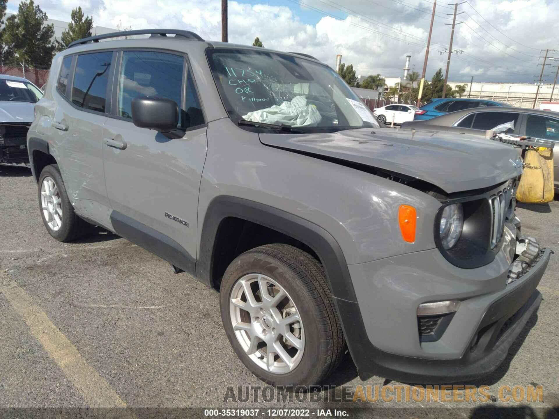 ZACNJDB1XNPN63247 JEEP RENEGADE 2022