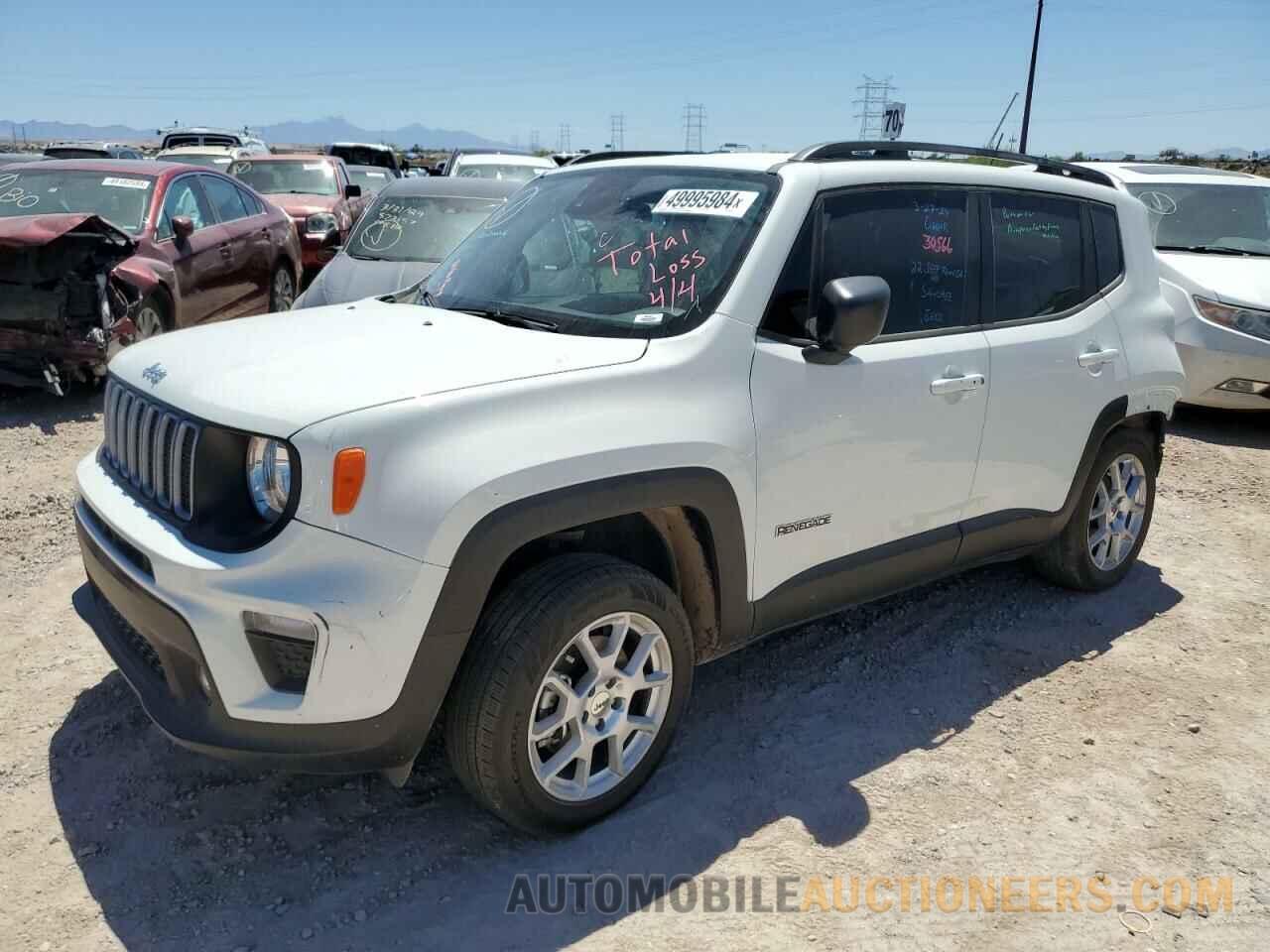 ZACNJDB1XNPN86284 JEEP RENEGADE 2022