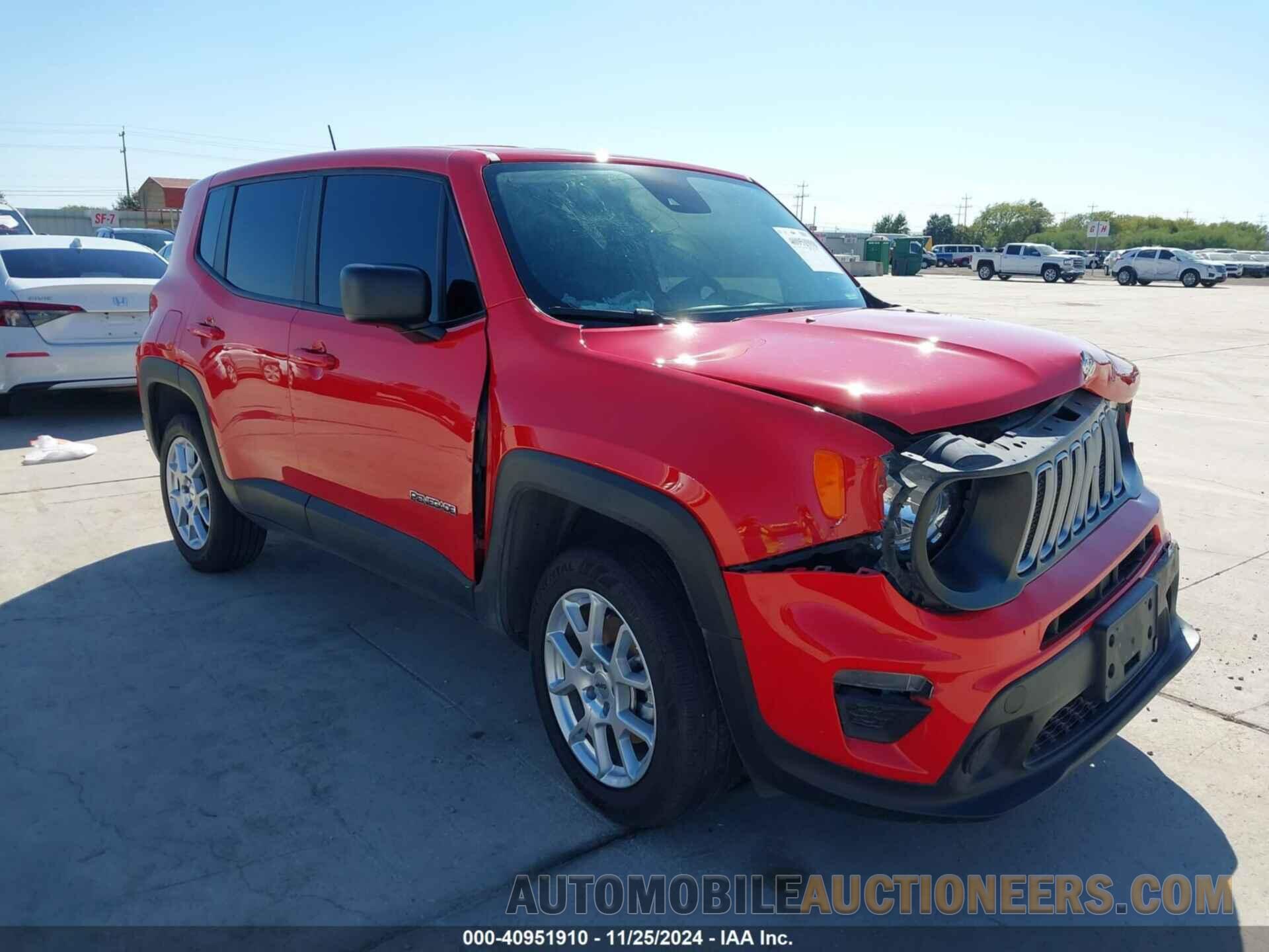 ZACNJDB1XPPP31424 JEEP RENEGADE 2023