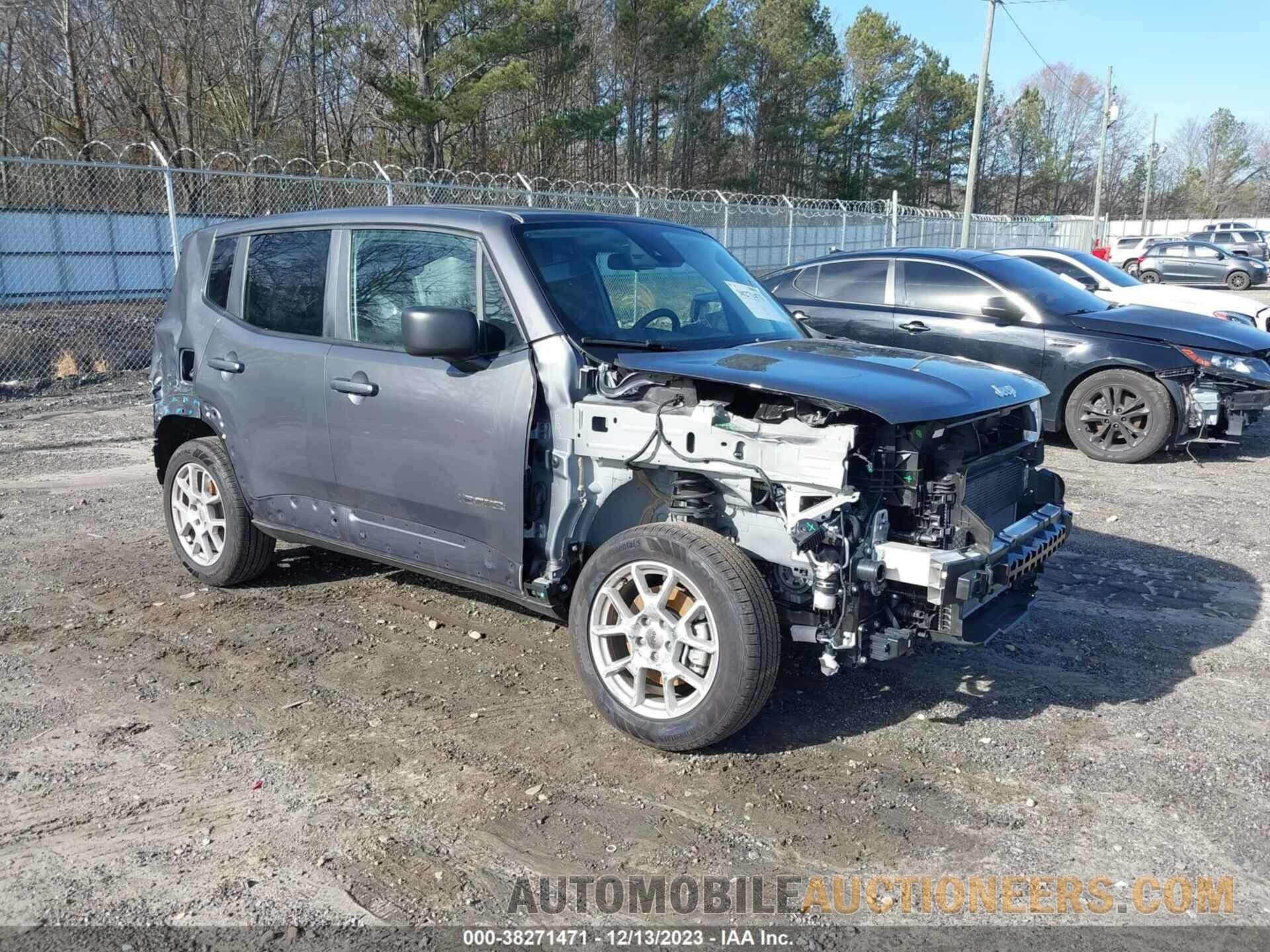 ZACNJDB1XPPP31861 JEEP RENEGADE 2023