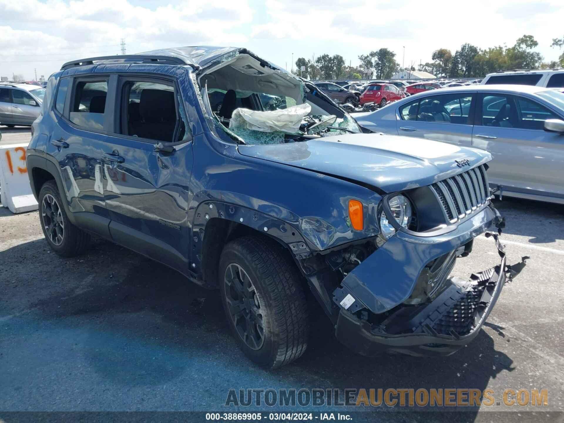 ZACNJDB1XPPP38051 JEEP RENEGADE 2023