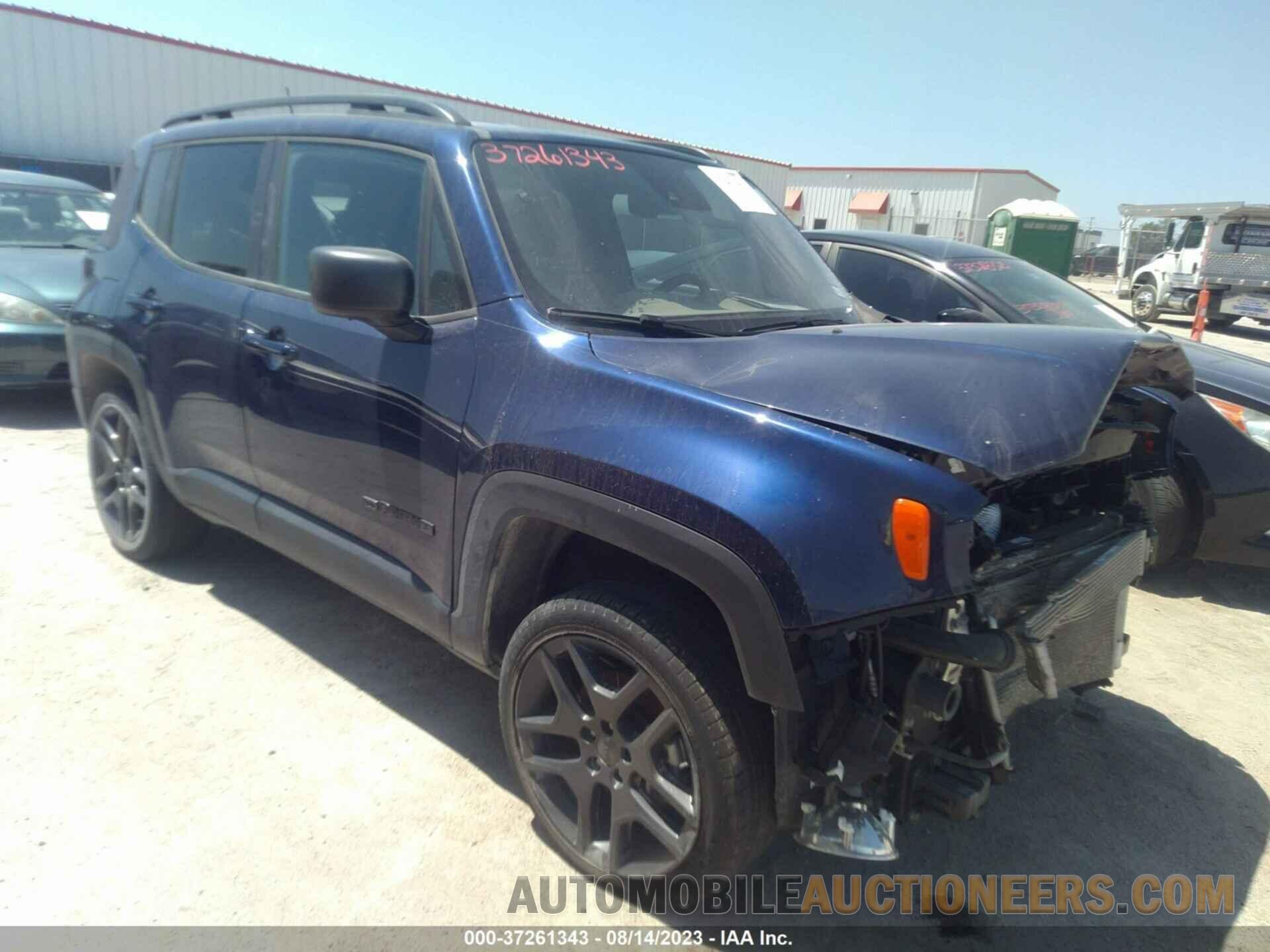 ZACNJDBB0MPN23279 JEEP RENEGADE 2021