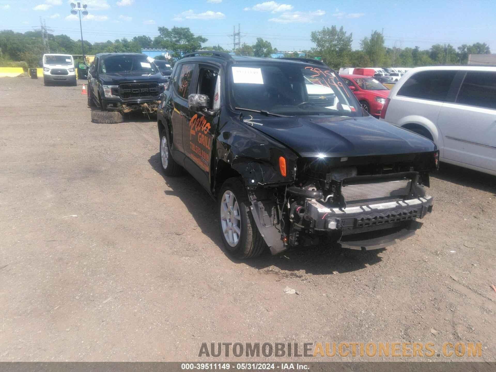 ZACNJDBB1MPM16290 JEEP RENEGADE 2021