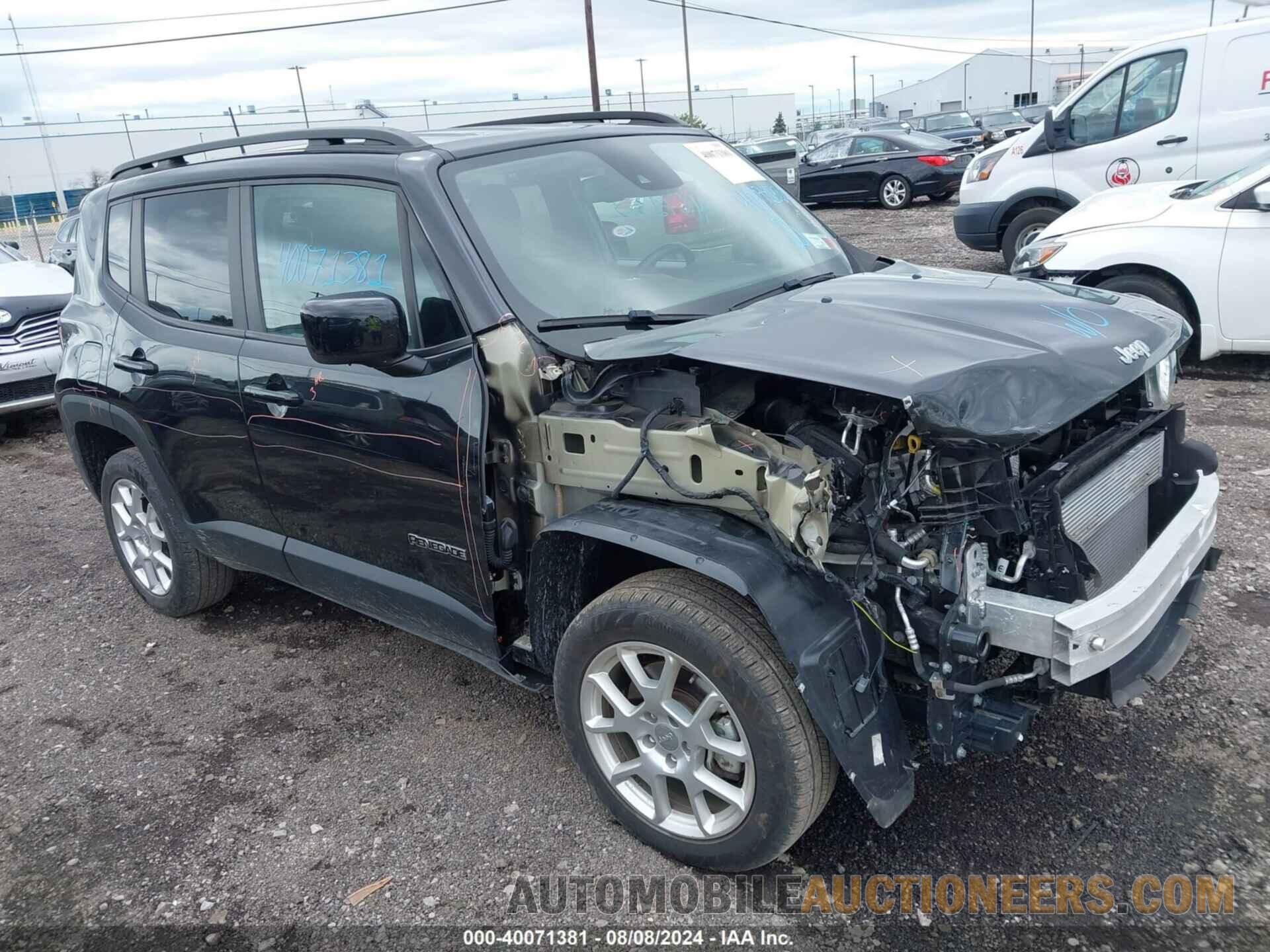 ZACNJDBB1MPM75162 JEEP RENEGADE 2021