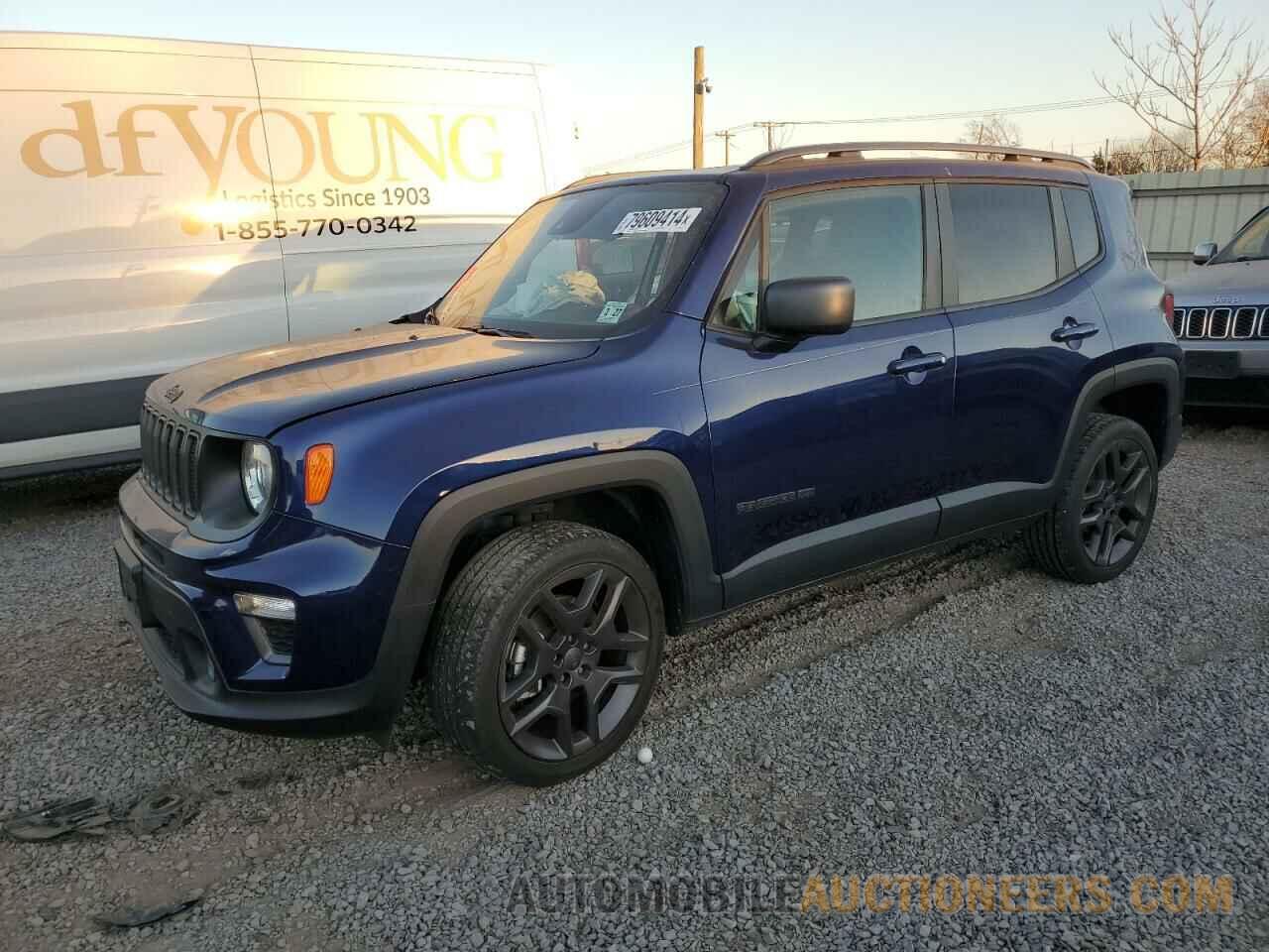 ZACNJDBB1MPM97520 JEEP RENEGADE 2021