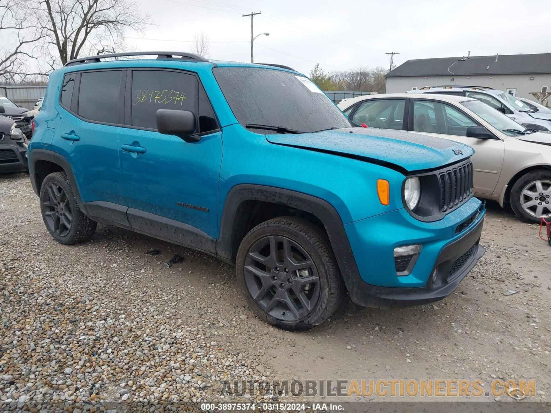 ZACNJDBB1MPN36039 JEEP RENEGADE 2021