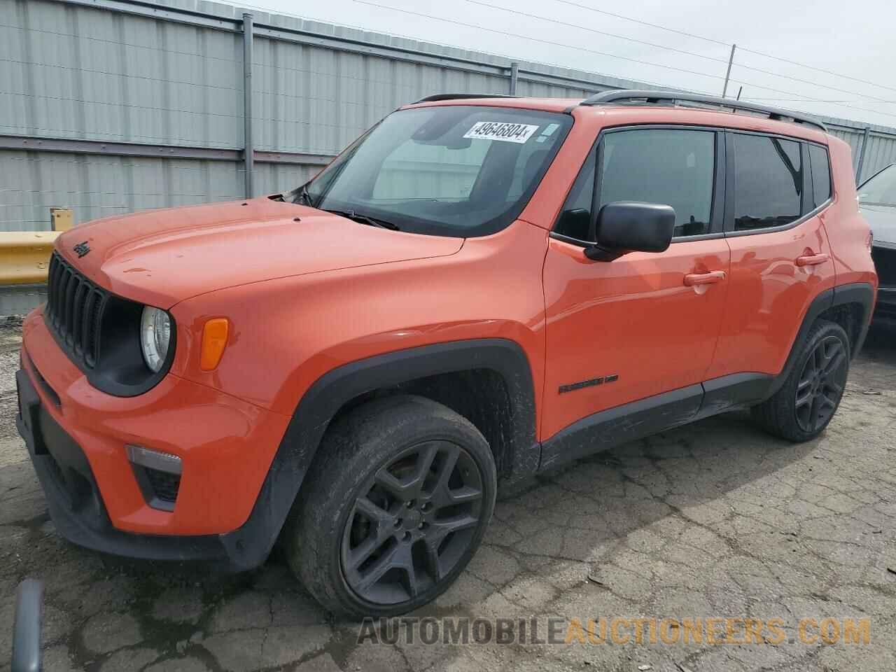 ZACNJDBB2MPM33390 JEEP RENEGADE 2021