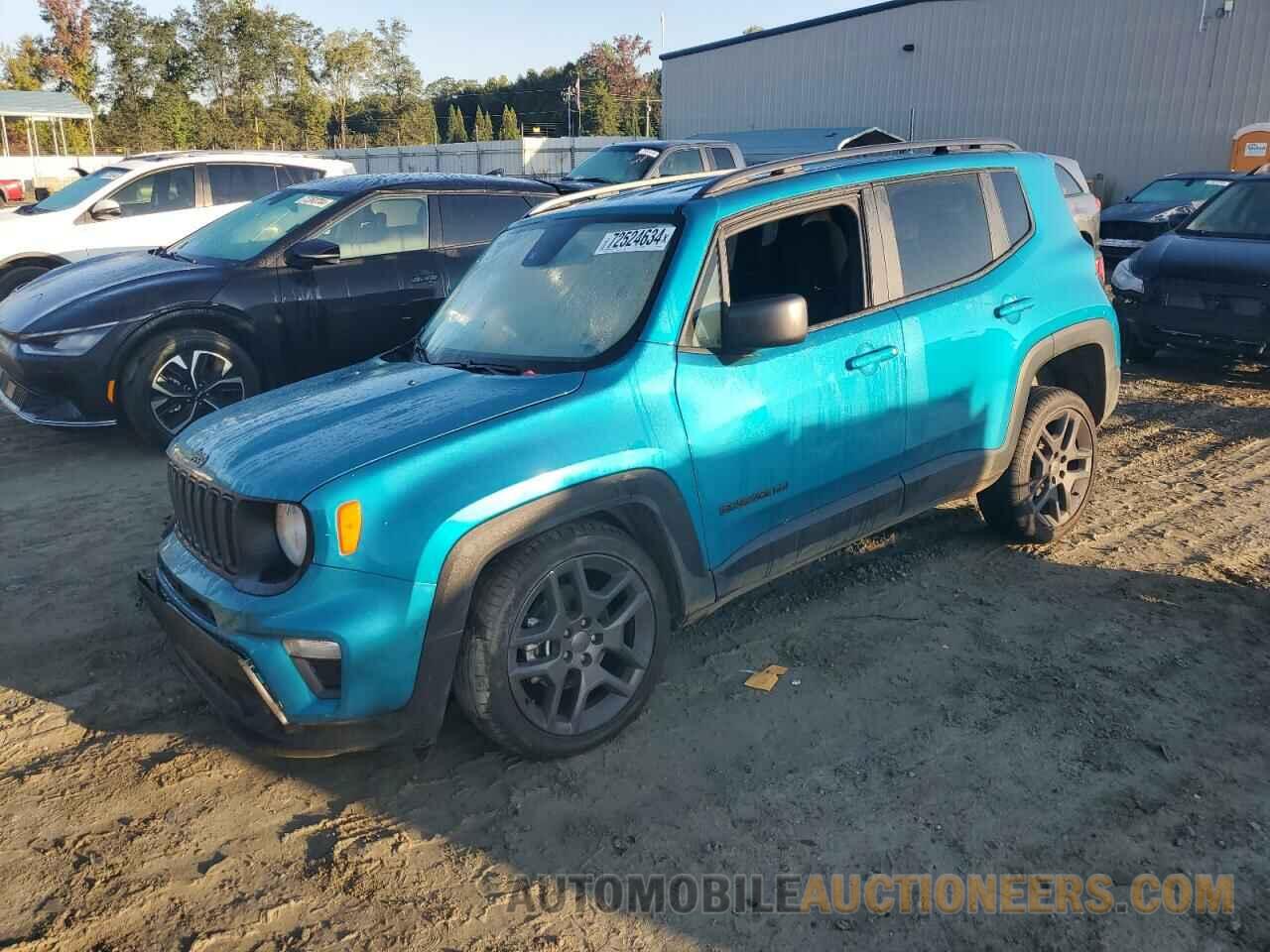 ZACNJDBB2MPN08752 JEEP RENEGADE 2021