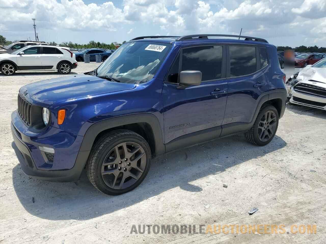 ZACNJDBB2MPN23851 JEEP RENEGADE 2021