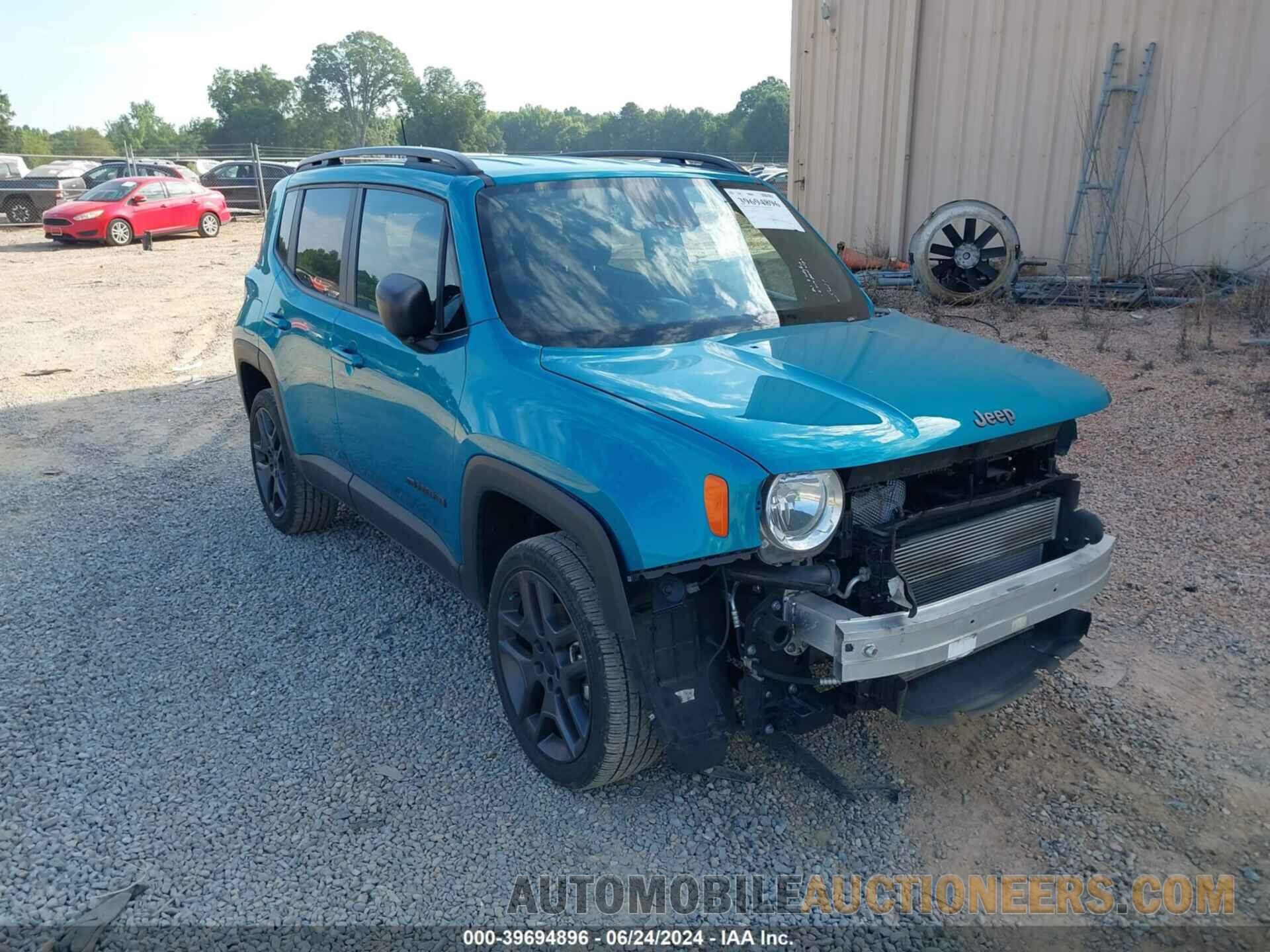 ZACNJDBB2MPN28192 JEEP RENEGADE 2021