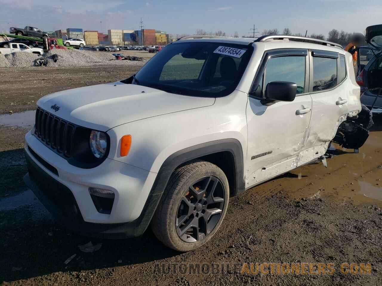 ZACNJDBB3MPM40834 JEEP RENEGADE 2021