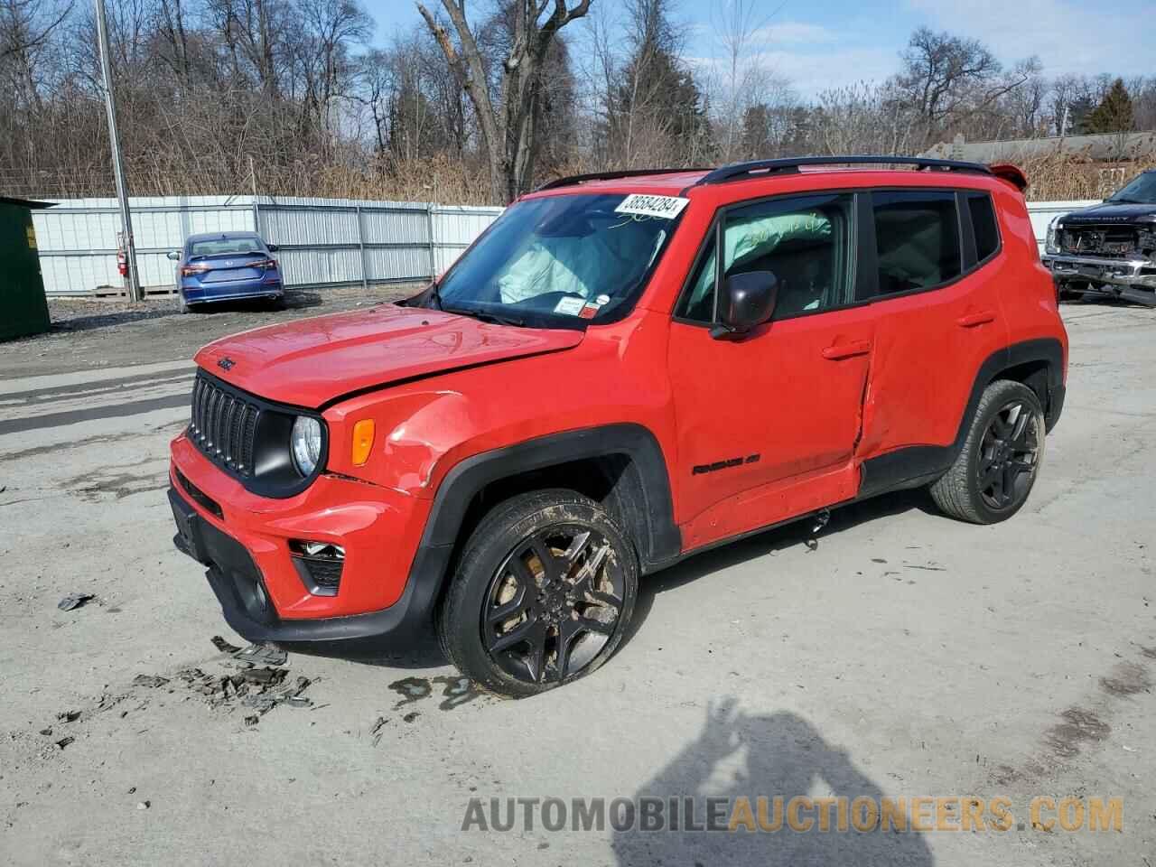 ZACNJDBB3MPM71016 JEEP RENEGADE 2021