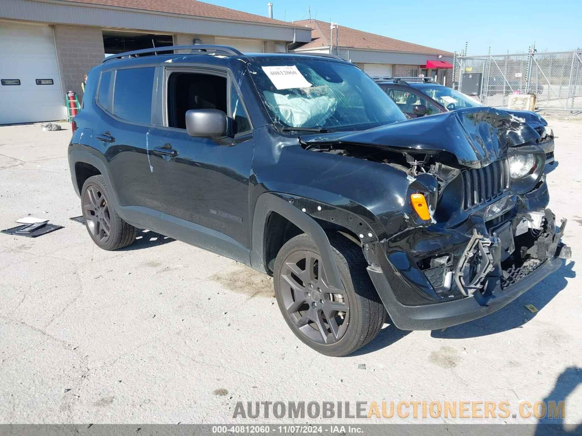 ZACNJDBB3MPN12874 JEEP RENEGADE 2021