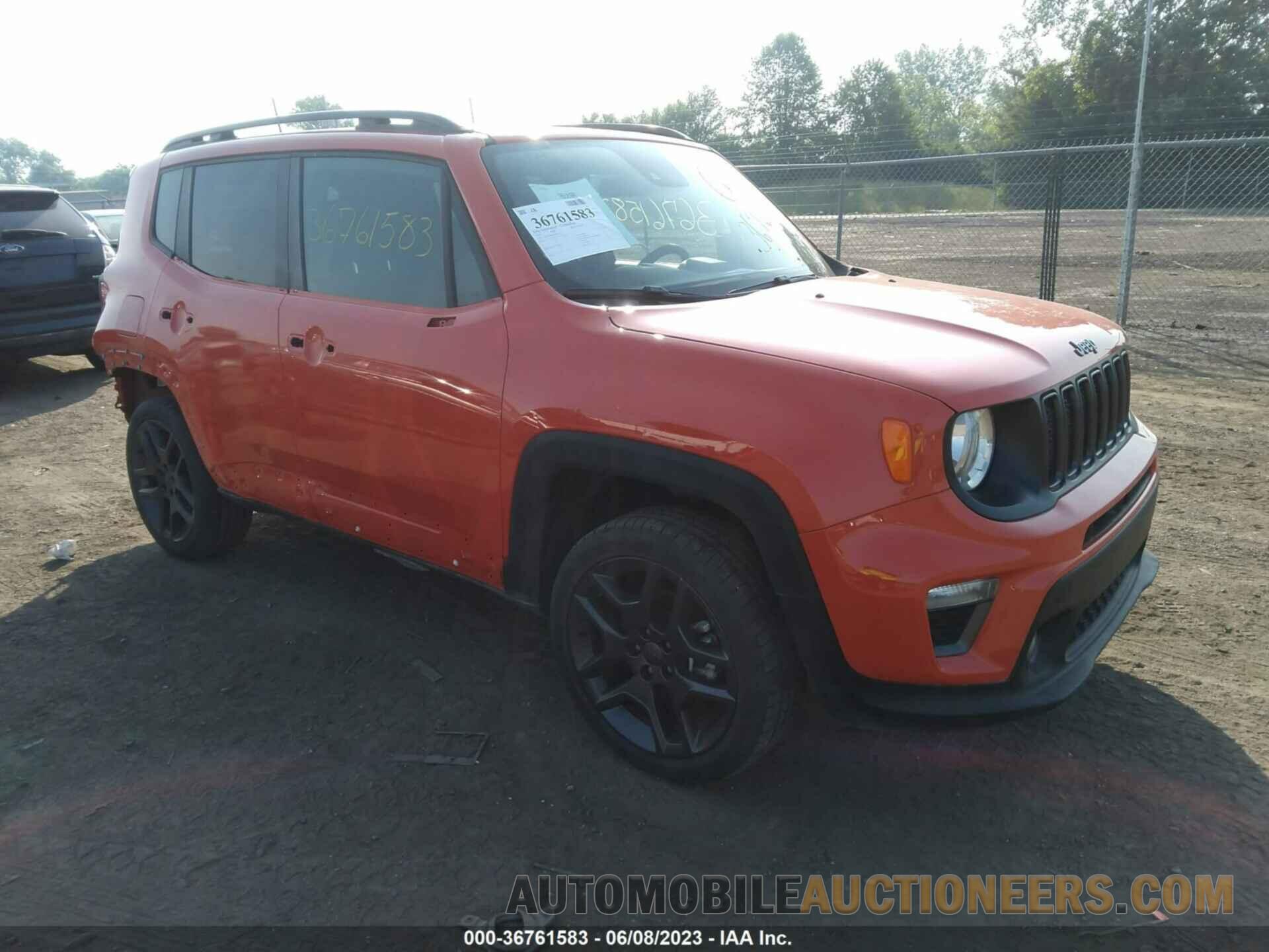 ZACNJDBB3MPN22501 JEEP RENEGADE 2021